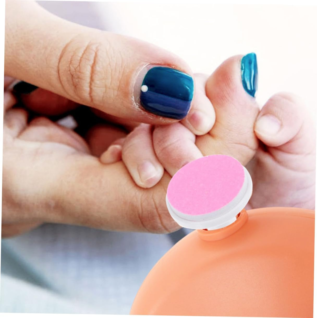 CANIGHT 24Pcs Electric Nail File Trimmer Replacement Heads Adult Nail Grinding Heads image number 3