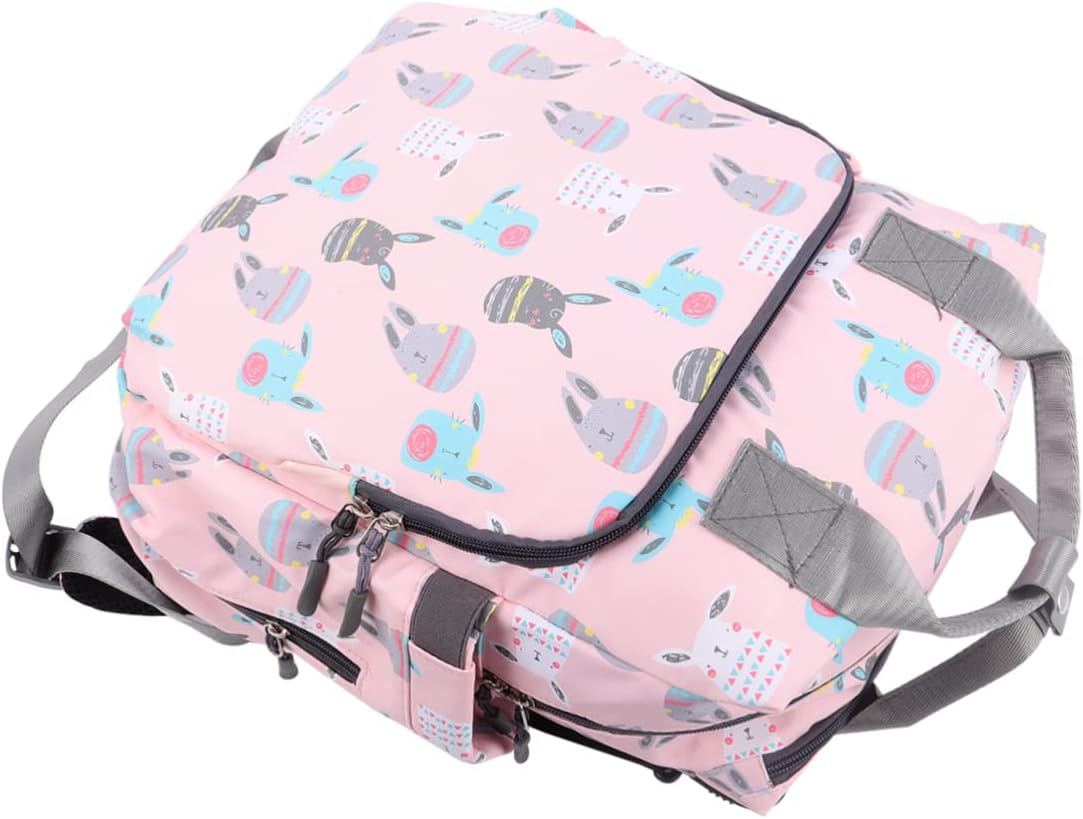 Elegant Mom Large Backpack Diaper Bags for Mom Handbag Stroller Compatible Travel Nappy Bag image number 2