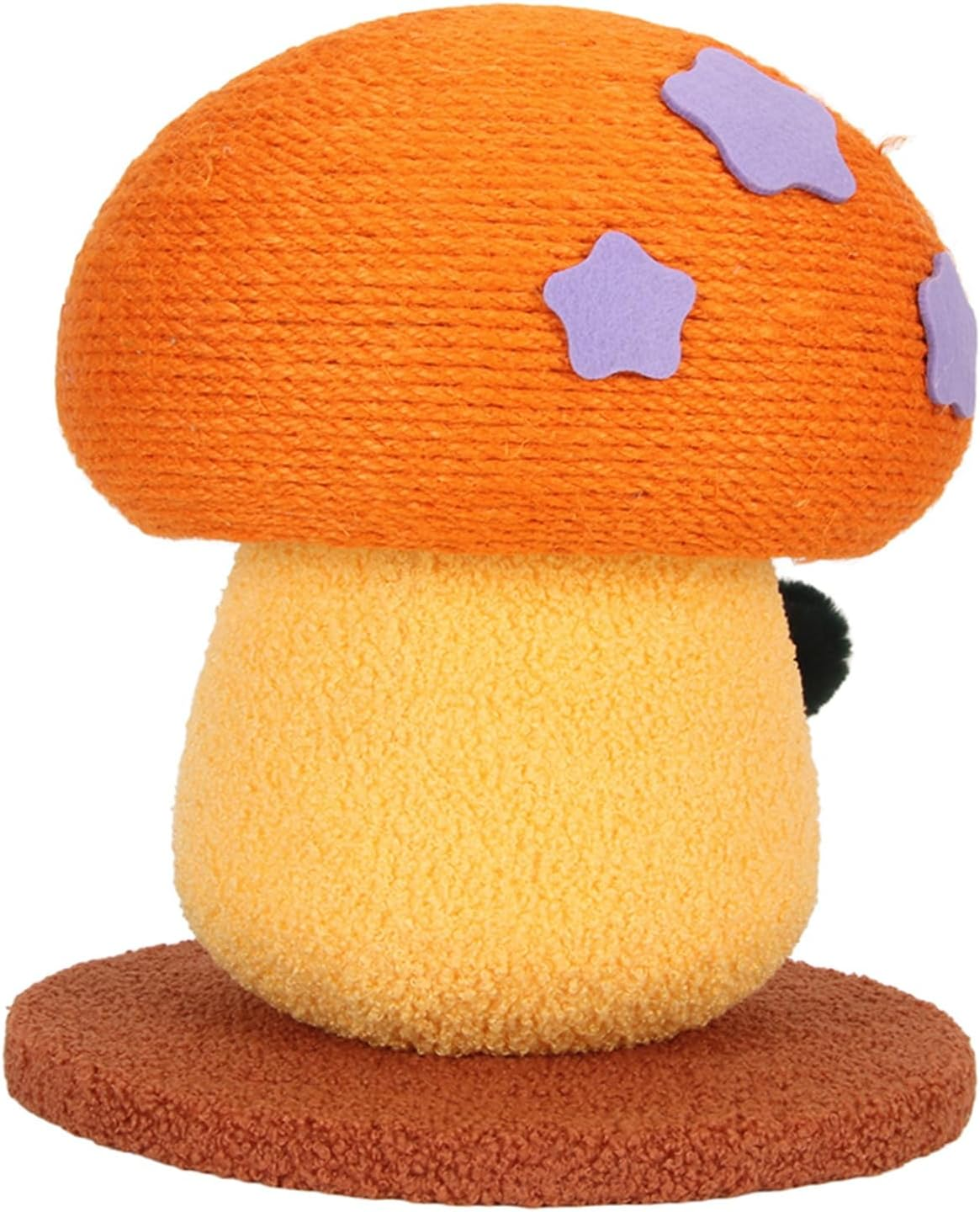 Cat Scratching Post, Claw Grinding Scratch Resistant Mushroom Shape Sisal Tall Kitten Scratcher, Durable Grinding Claws Cat Scratch Post for Indoor