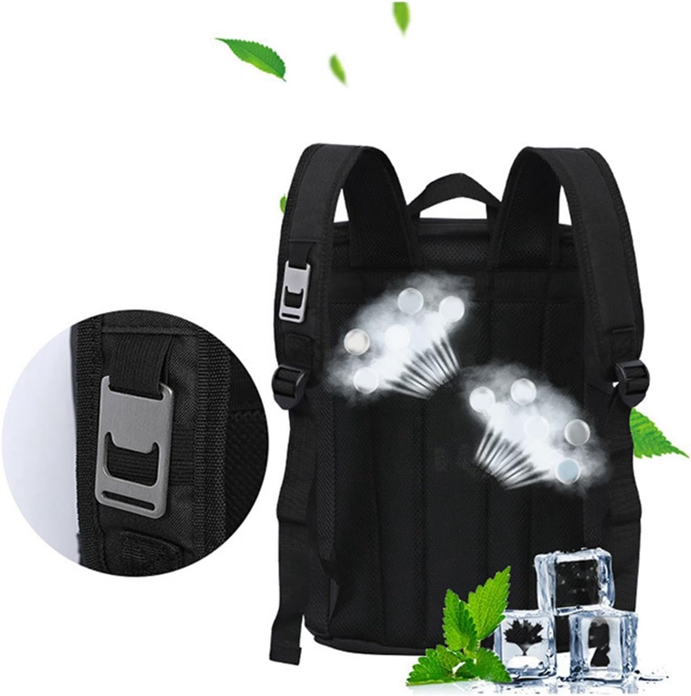 Eigell Backpack Cooler, Picnic Bag Cooler for Men Women, for Drinks Waterproof Thermal Bag, Insulated Cooler Bag for Park Trips Hiking Picnic Travel image number 2