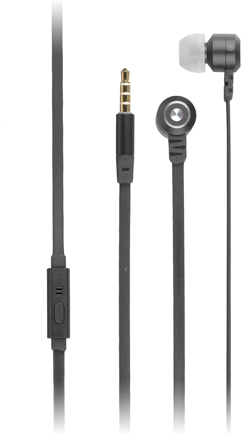 Kitsound Kit Sound Fresh Ribbons Ear Headphones with a Microphone - Gray KSRIBFRESHGY image number 3