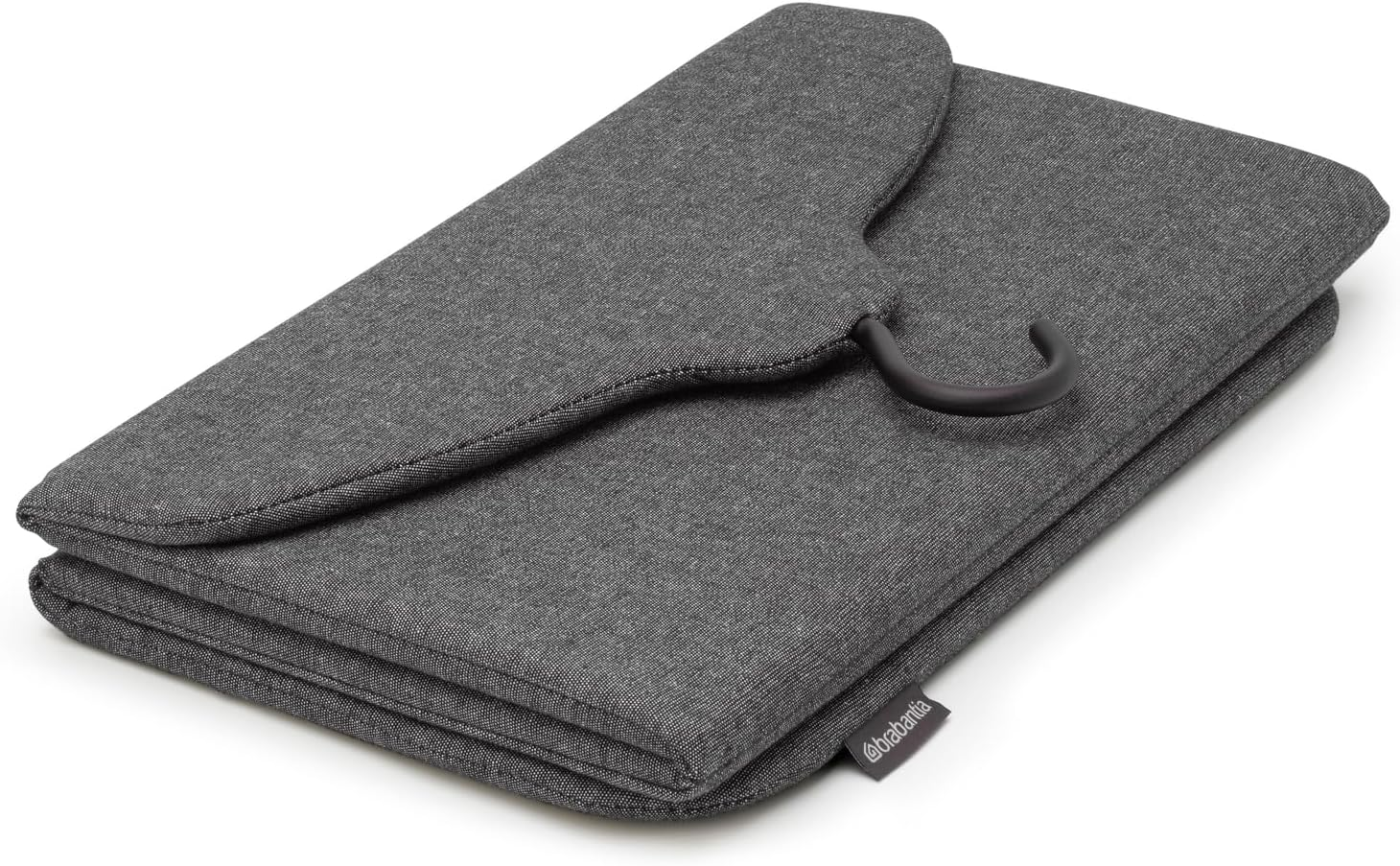 Brabantia - Foldable Steam Board - for High Pressure Clothes Steaming - Solid Heat Resistant Surface - Versatile Hanging Hook - Easier Steaming with Handheld Steamers - 40 X 85 Cm - Pepper Black image number 1