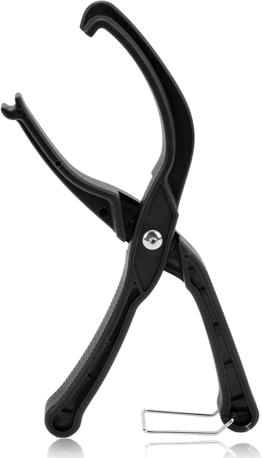 Bike Tire Pliers, Bike Bicycle Tire Lever, Labor Saving Bicycle Tyre Remover, Cycling Repair Tool with Non Slip Grip, Road Mountain Bike Tire Changer for Install Wire Bead Tires Stubborn Tires(Black) image number 2