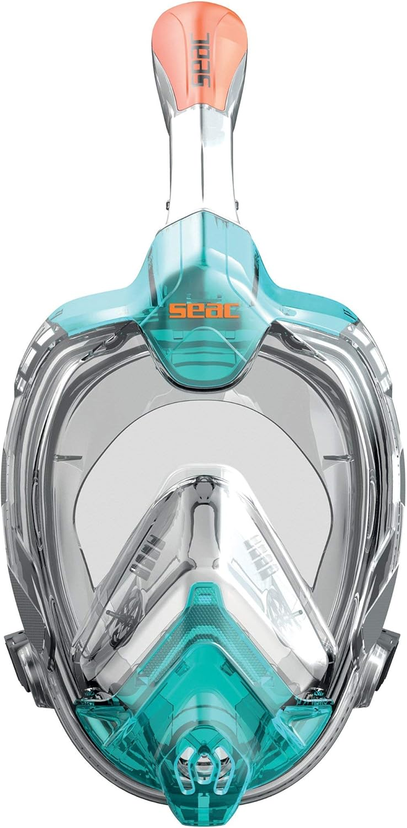 SEAC Libera, New Generation Integrated Snorkeling Mask, Hypoallergenic Silicone, Quick Release, 4 Sizes