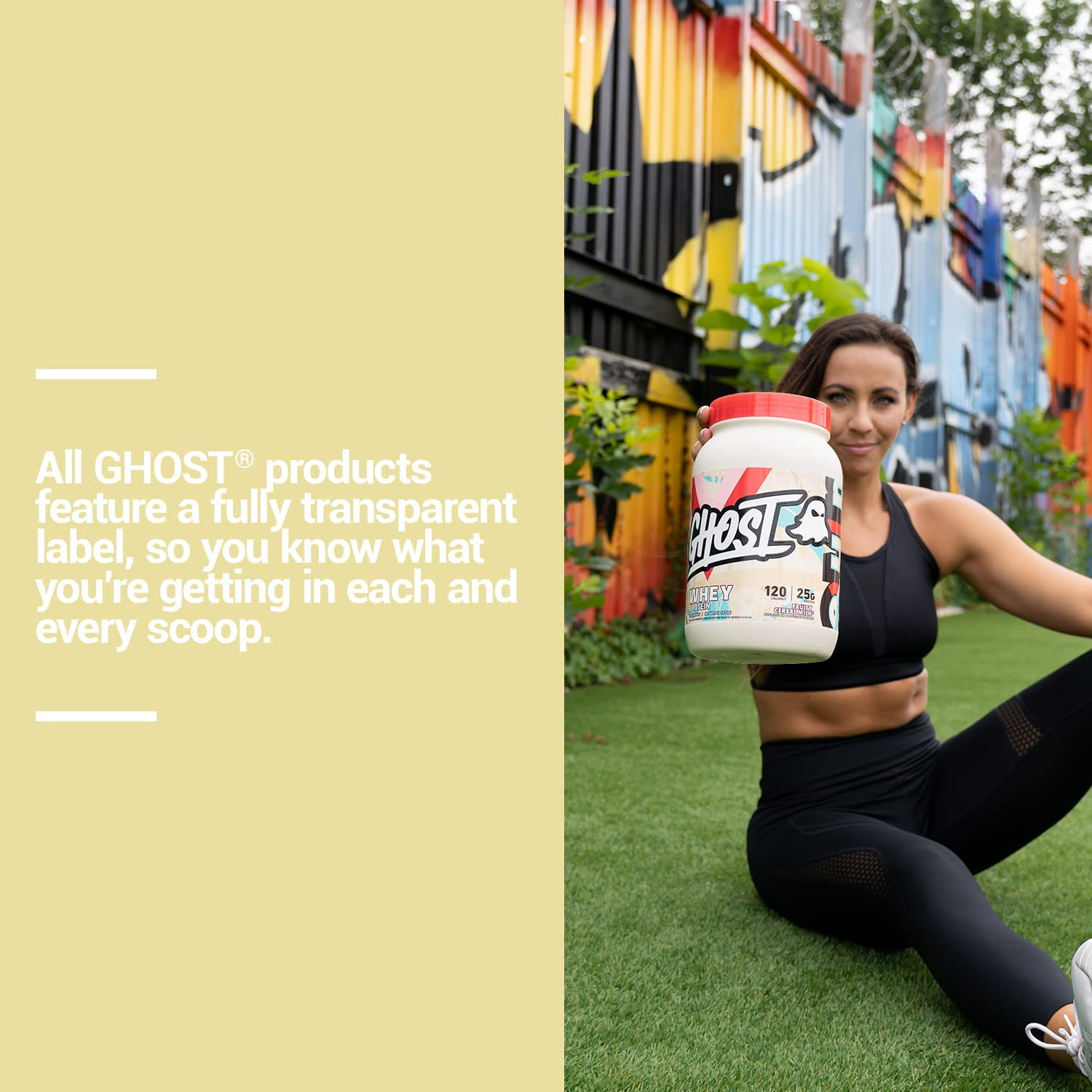 Ghost Fruity Cereal Milk Whey Protein Powder 907 G image number 5