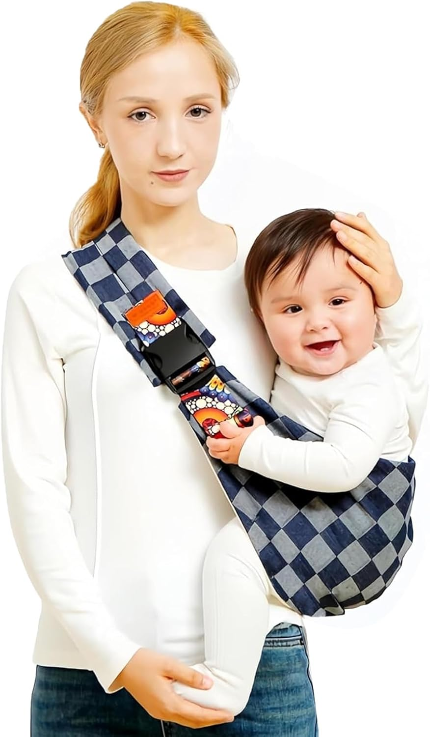 Toddler Carrier,Adjustable and Poortable(Cloud)