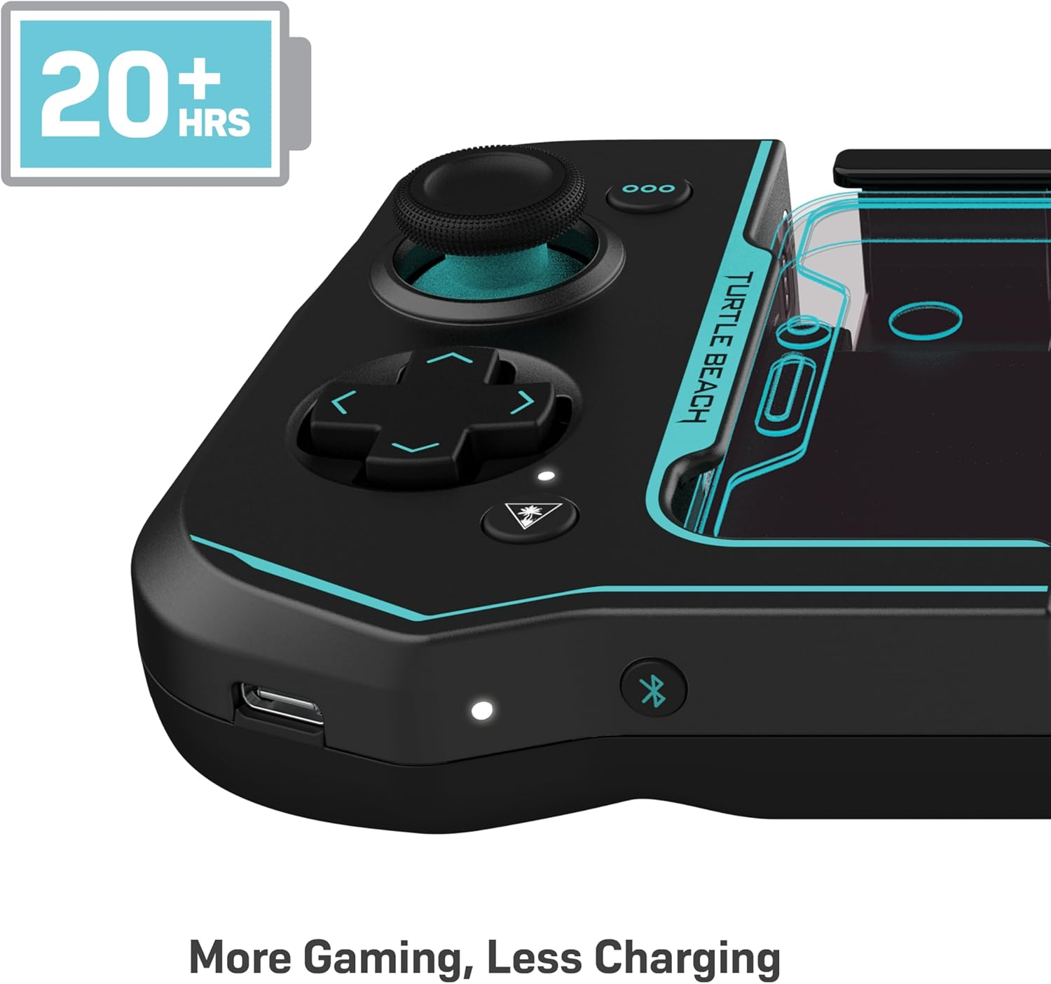 Turtle Beach Atom Game Controller for Android Phones - Black/Teal