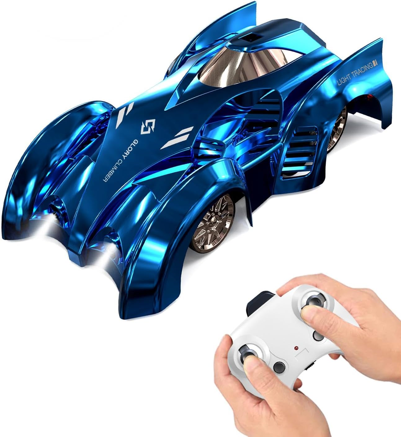 7JI Remote Control Car Wall Climbing Vehicle, 360&deg; Rotation Wall Climbing Car, Electric Zero Zero Gravity Drift RC Car with Cool Lights, Gift Kids Toys for Boys and Girls image number 2