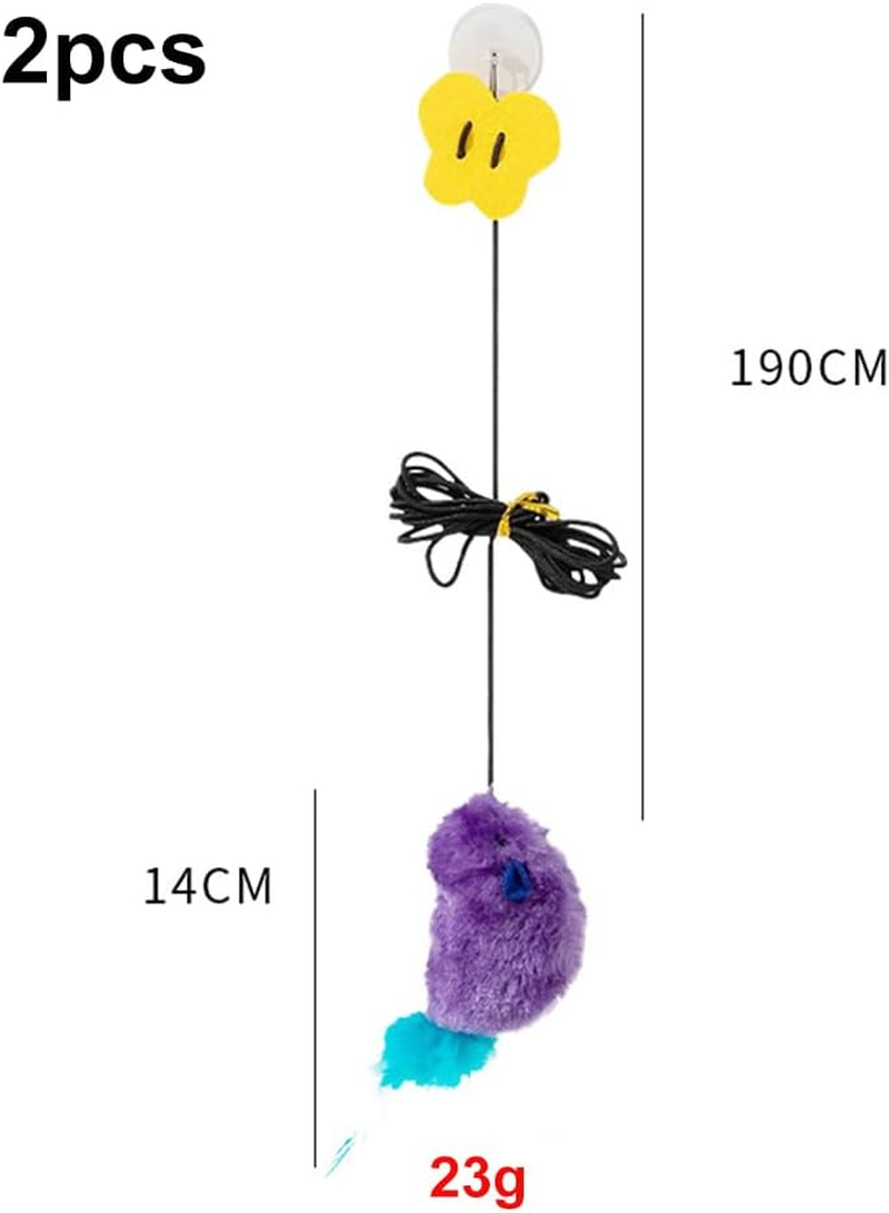 Cat Toy Self-Employment Hanging Door Frame, Interactive Cat Toy Door Hanging for Cats and Kittens, Interactive Cat Toy, Suitable for Cats at Home to Play, Pack of 2 image number 6