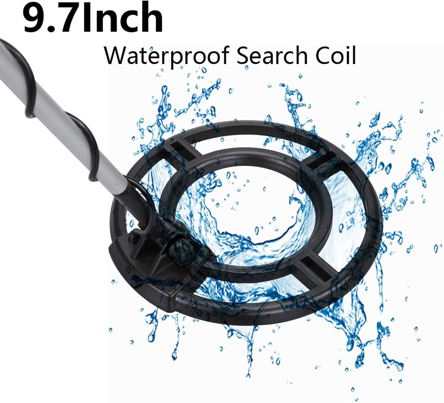 Metal Detector for Adults Professional, Waterproof Higher Accuracy 4 Modes Gold Detector with Strong Anti-Interference, 8 Levels Sensitivity, 8 Detection Depth Metal Detectors image number 2