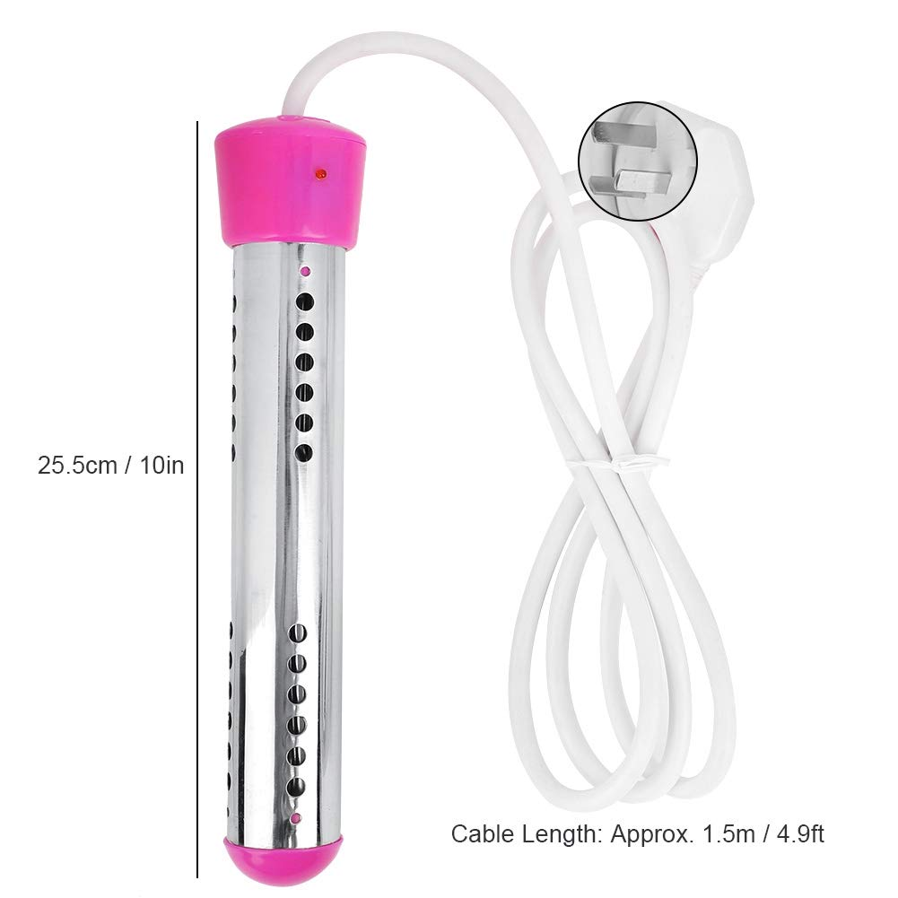 Immersion Heater 1.5M 2000W High Power with Protective Cover, Water Heating Rod, AU Plug 220-240V, Red (Automatic Power-Off) image number 3