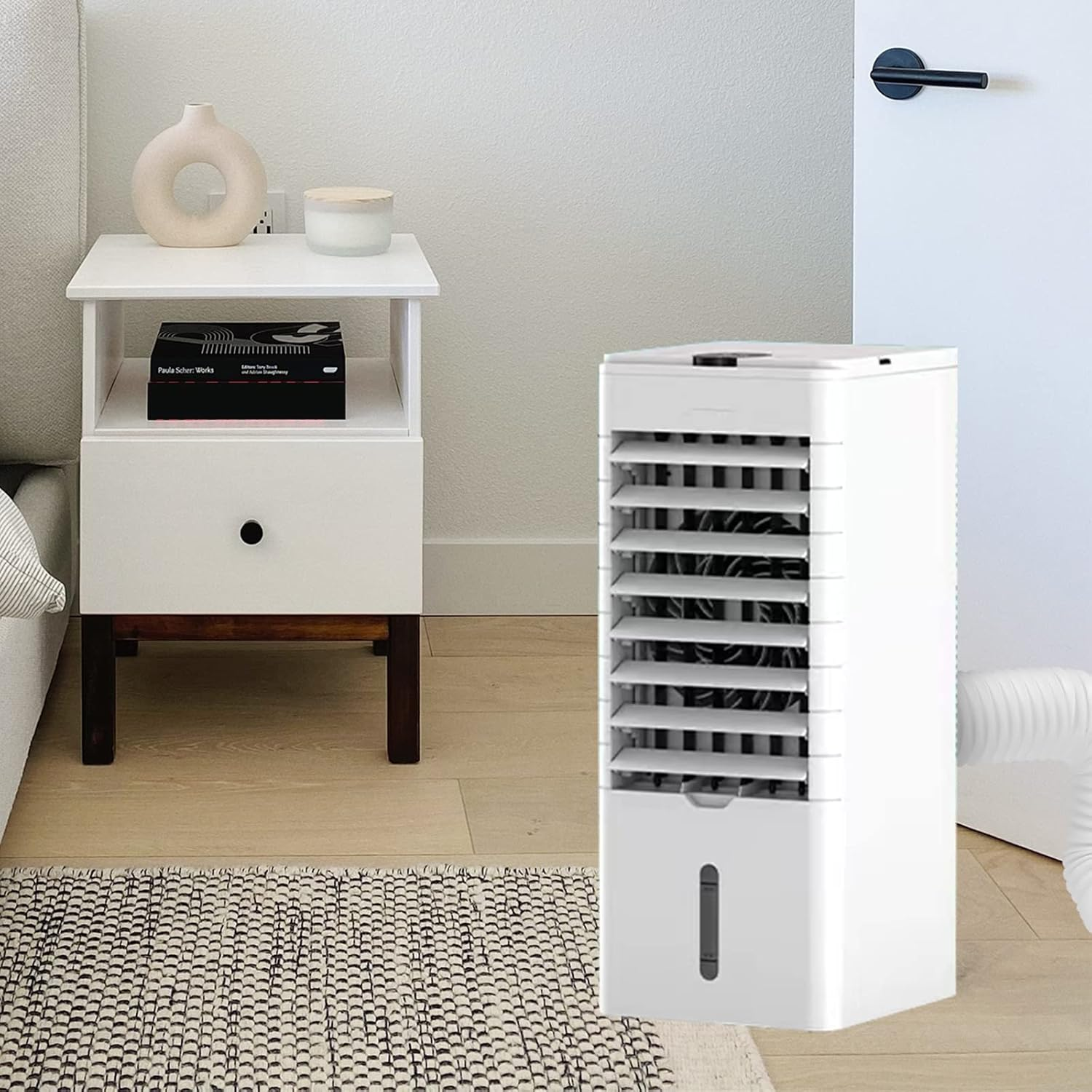 Air Conditioning Exhaust Hose Adapter, 15 Cm Portable Air Conditioning Exhaust Hose Adapter AC Hose Connector for Clockwise and Counterclockwise Extendable AC Hose Universal Thread Converter image number 1