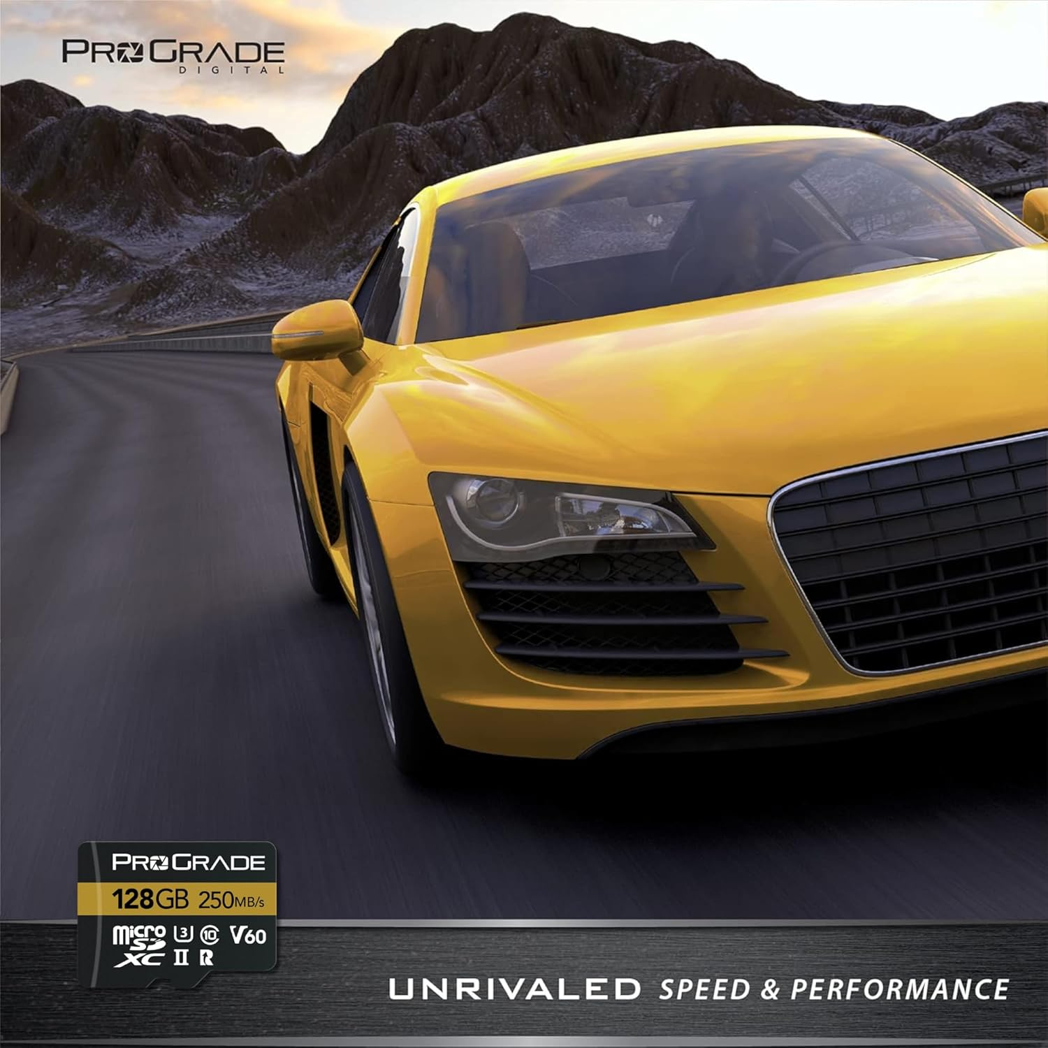 Microsd Card V60 (128GB) - Tested like a Full-Size SD Card for Use in Dslrs, Mirrorless and Aerial or Action Cameras | up to 250Mb/Read Speed and 130Mb/S Write Speed by Prograde Digital image number 6