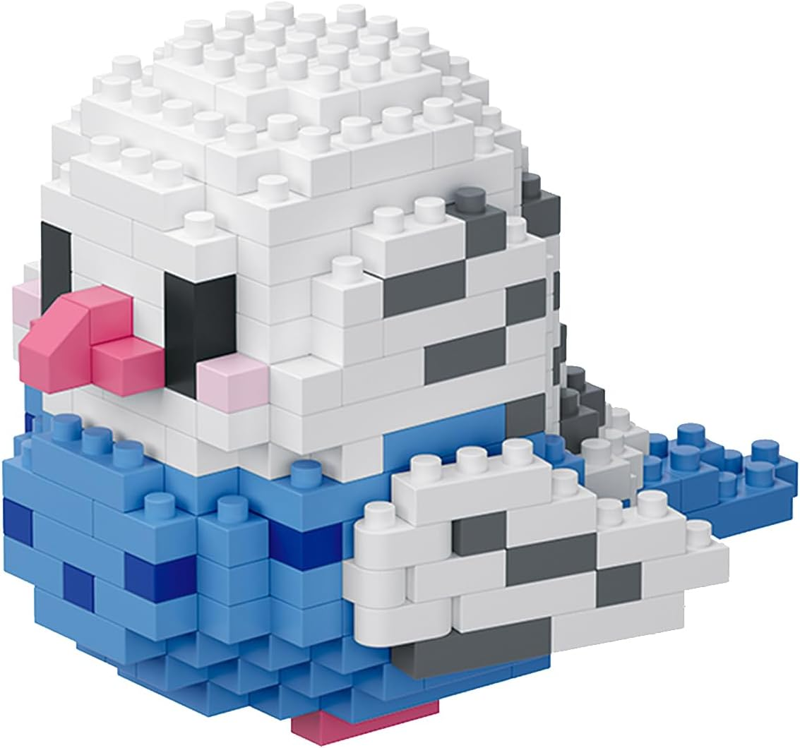 NOOLY Bird Micro Building Blocks Set for Home and Office Decoration WKLJM-01 253Pcs (Blue) 8913