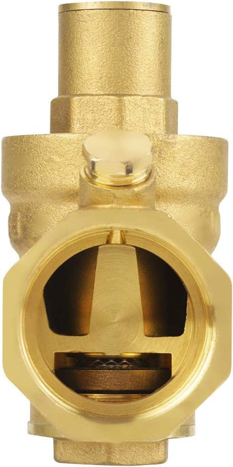 Pressure Reducing Valve Adjustable Water Control Regulator Brass BSP DN32 with Gauge Meter image number 6