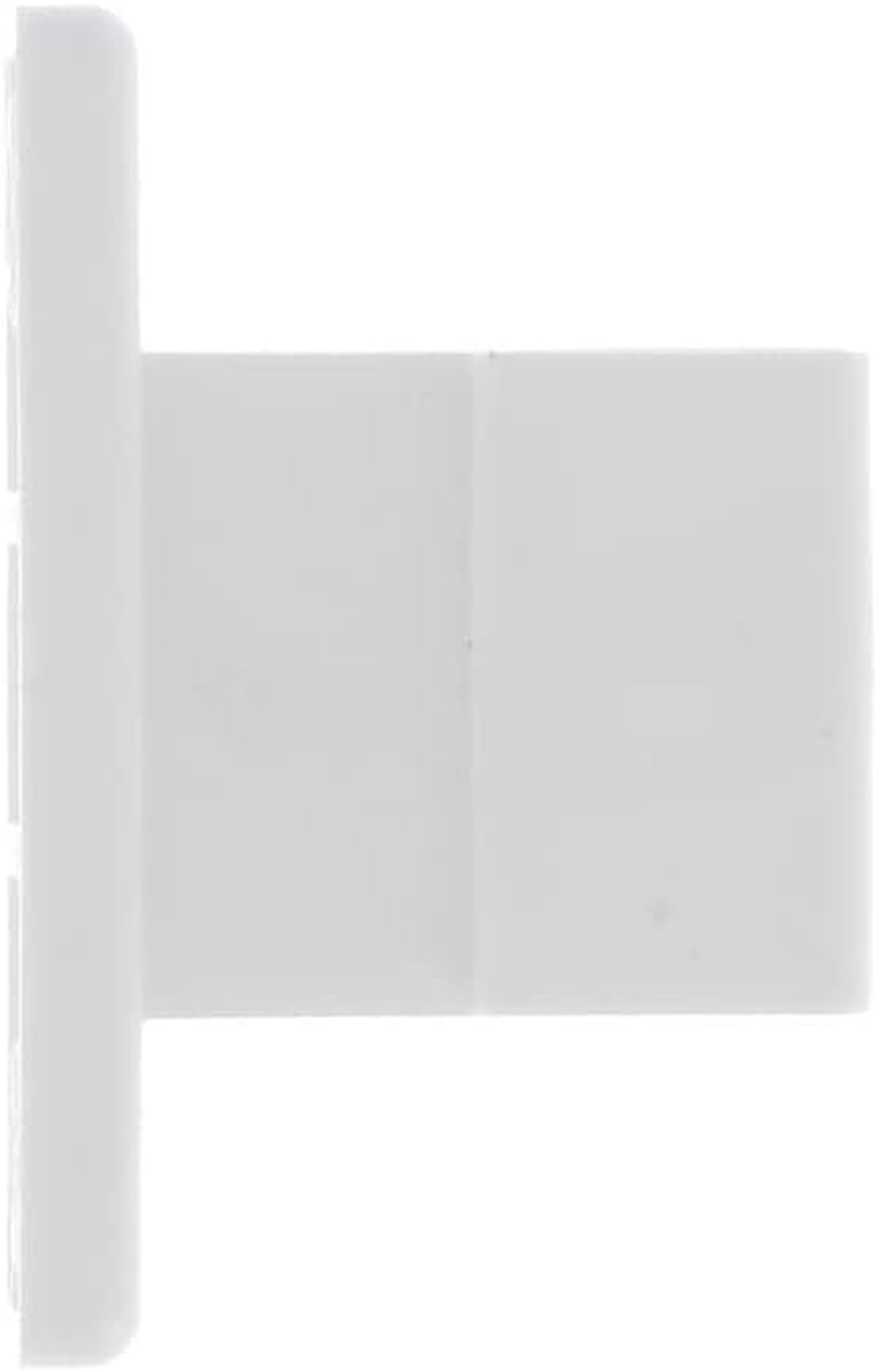 Cyclingcolors 2 X Crank Holder for Crank Rod 13 Mm with Screw Plastic White Clip Attachment Invisible Crank Holder Window