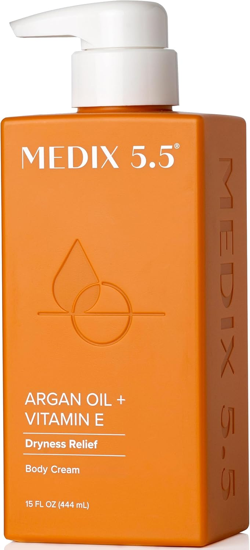 Medix 5.5 Argan Oil Cream with 24Kt Gold. Anti-Sagging Firming Cream to Reduce the Look Wrinkles, Cellulite, and Blemishes. 444Ml (15 Oz) image number 6