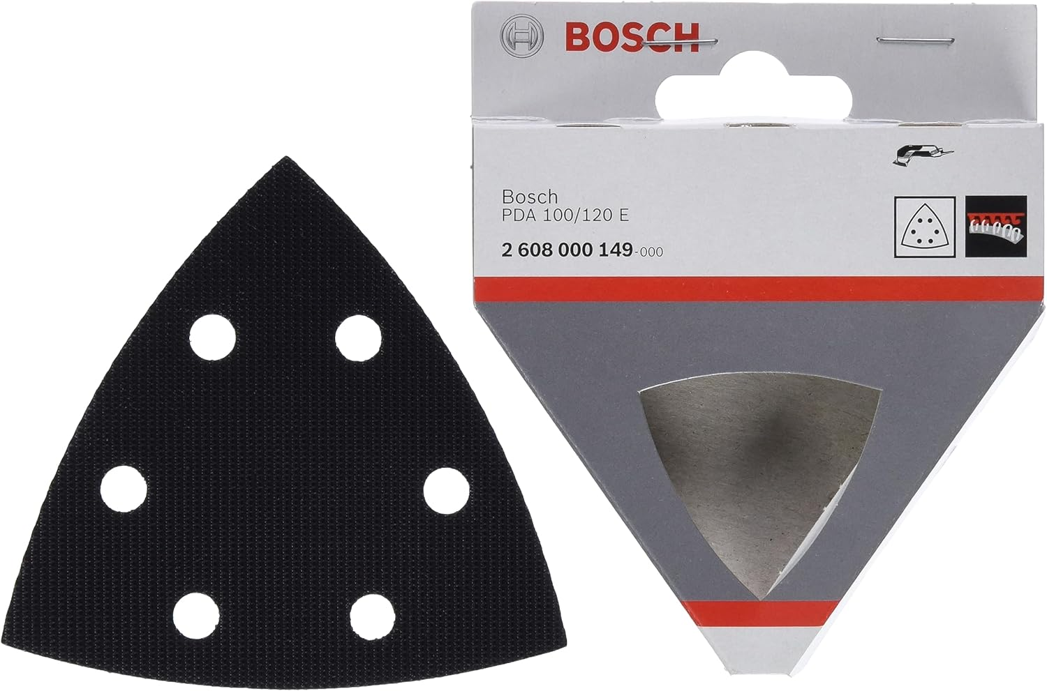 Bosch 2608000149 Sanding Pad for PDA100/PDA120E 3.66In