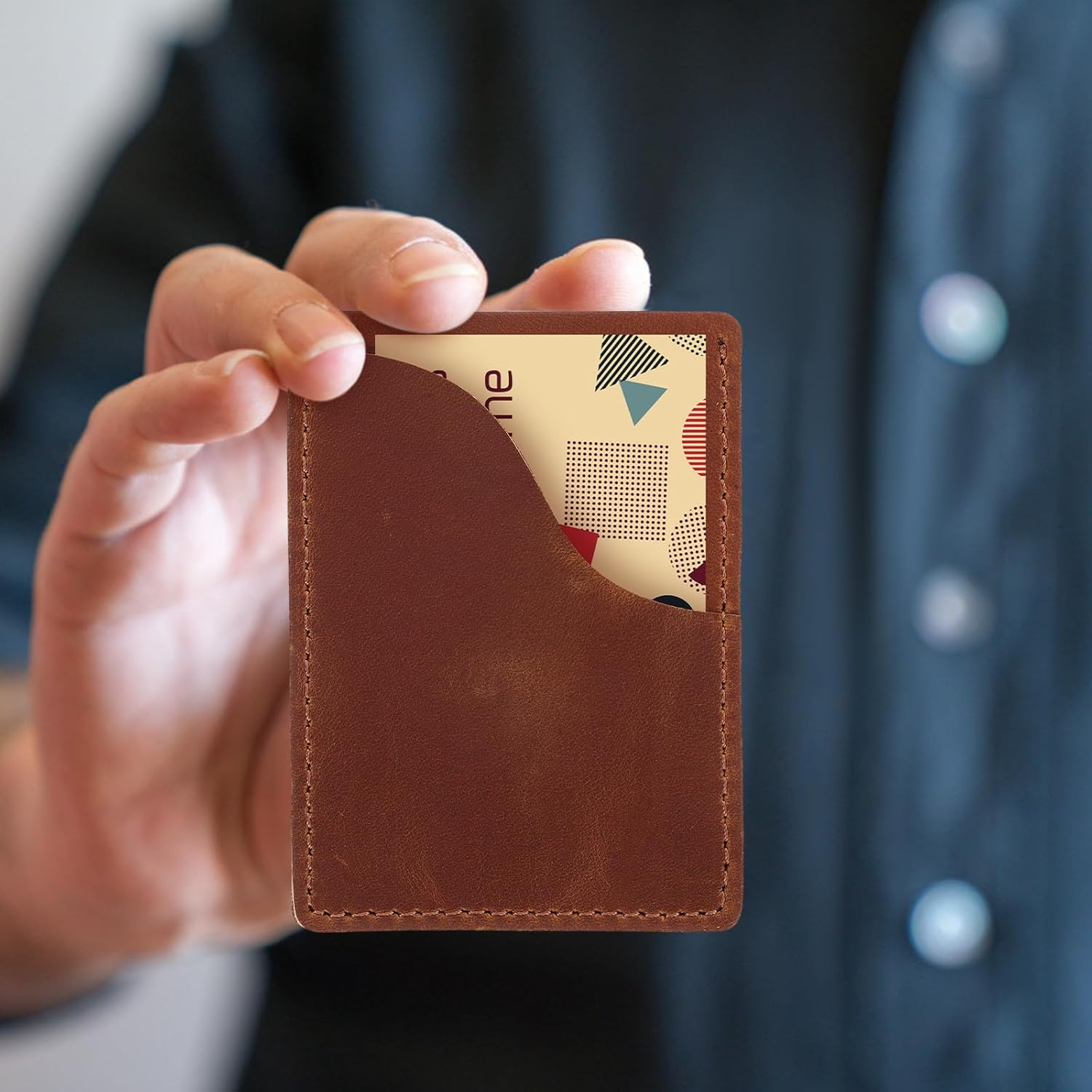 SOIMISS Travel Passport Cover Card Holder Credit Card Pouch for Men and Women with Storage Pocket Suitable for Travel and Daily Use image number 5