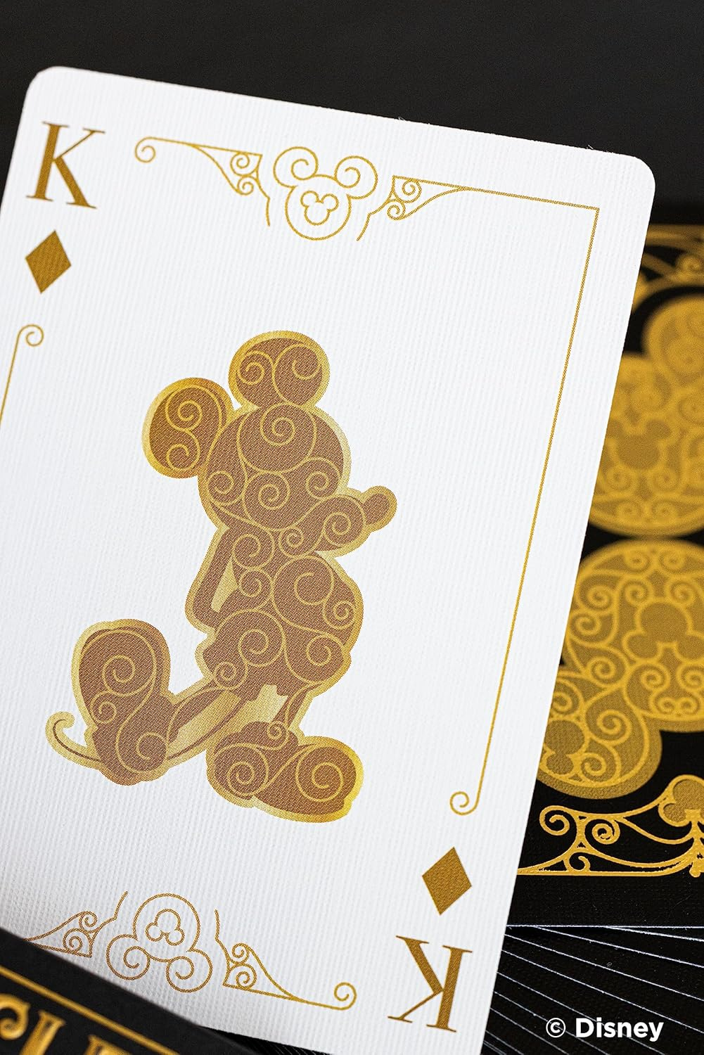 Bicycle Disney Mickey Mouse Black & Gold Playing Cards Deck image number 4