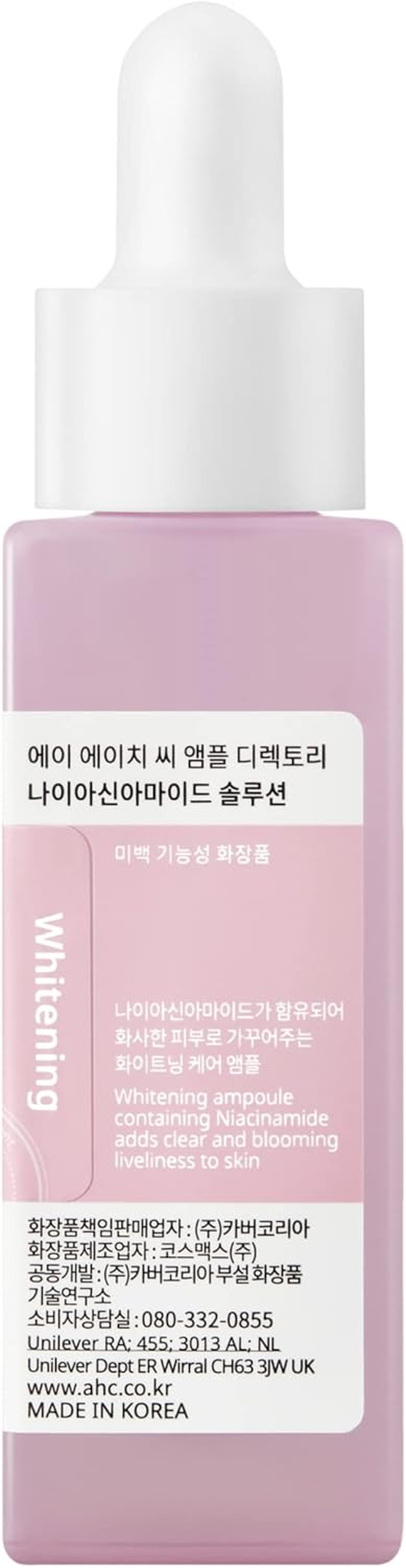 AHC Ampoule Directory Niacinamide Solution, 20 Ml