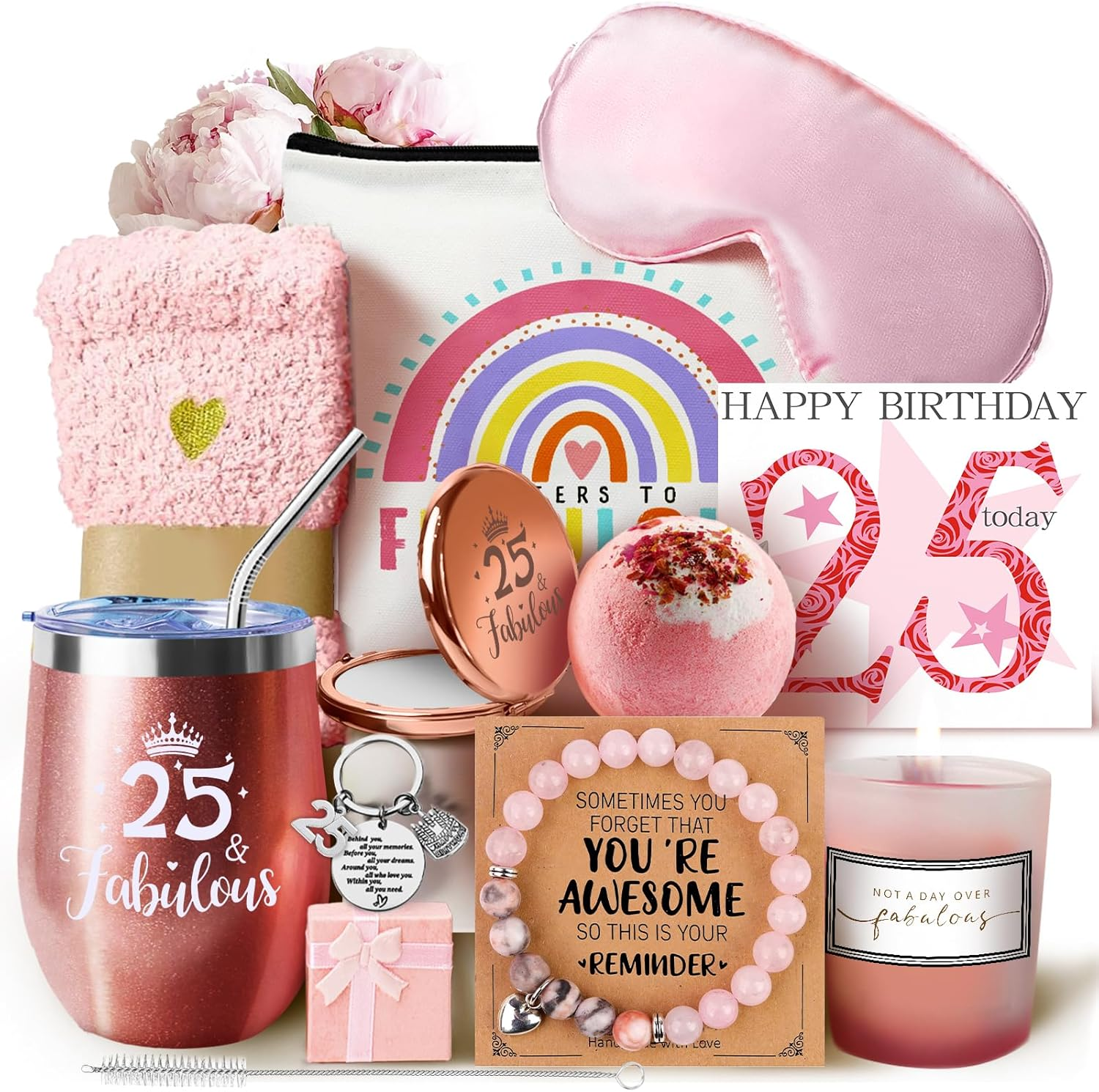 18Th Birthday Gifts for Girls, 18 Birthday Gift Idea for Her, Happy Birthday Gifts Set for 18 Year Old Girl Daughter Sister Best Friend Girlfriend