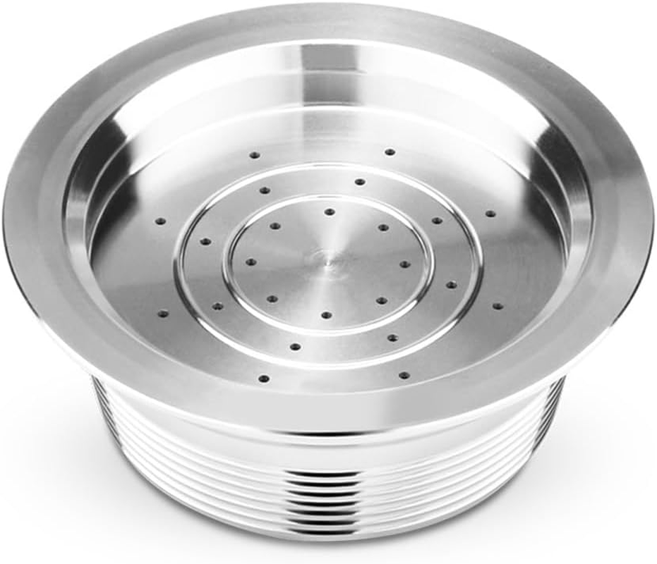 XBERSTAR Metal Coffee Reusable Capsules Filter Pods for LAVAZZA a MODO MIO JOLIE (Stainless Steel) image number 2