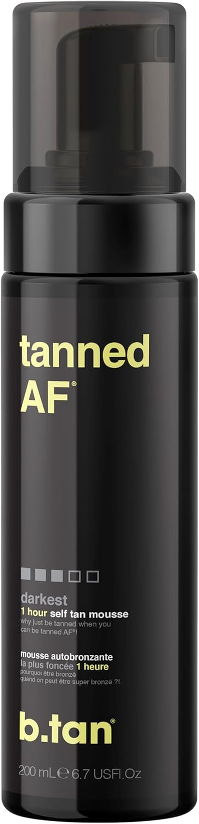 B.Tan Tanned Af Self Tan Mousse for Unisex 6.7 Oz Mousse image number 1
