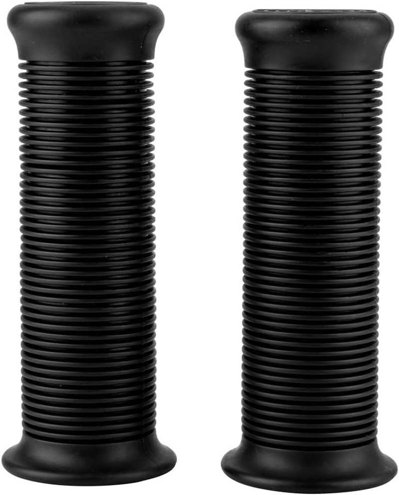 Motorcycle Hand Bar Grips 1Inch 25Mm Universal Motorcycle Hand Bar Grips Non Slip TPU Handle Comfort Hand(Black) for Rubber Motorcycle Grips 1 Inch Handlebar Grips 1 Inch 1" Diameter Grips 1 I