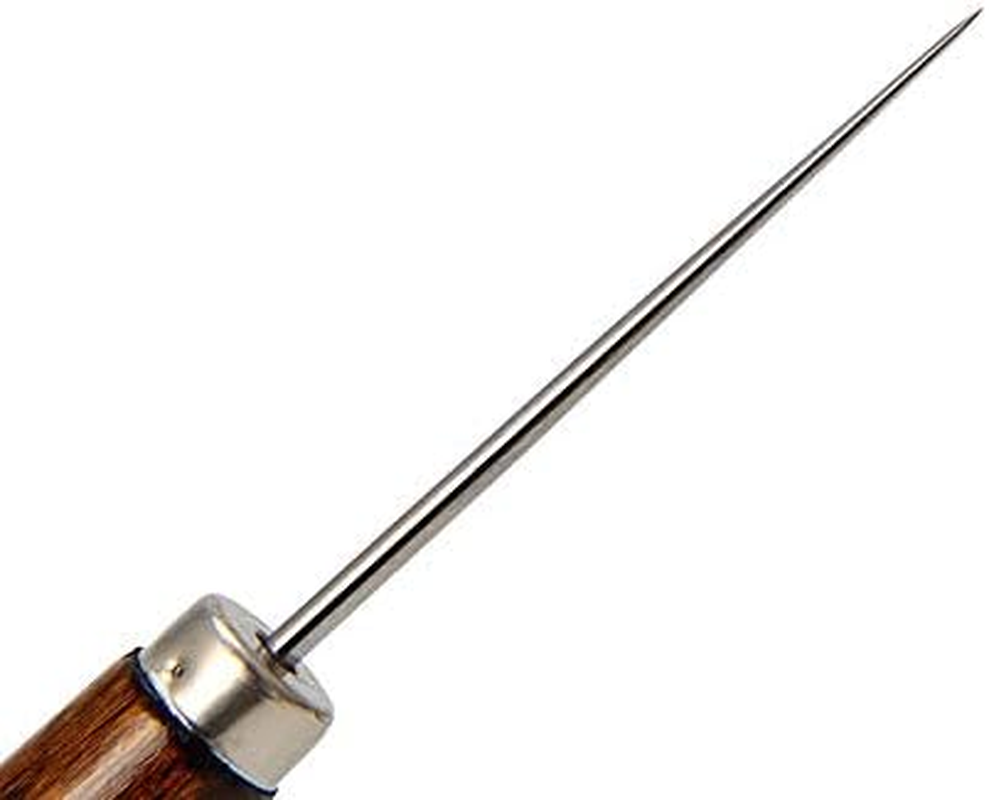 Tooloflife Awl Gourd Shape Awl Tailors Awl Wood Handle Scratch Awl Sewing Awl Tool Ideal for Arts and Craft, Home Repair, Woodwork, Tailoring, or Leatherwork image number 1