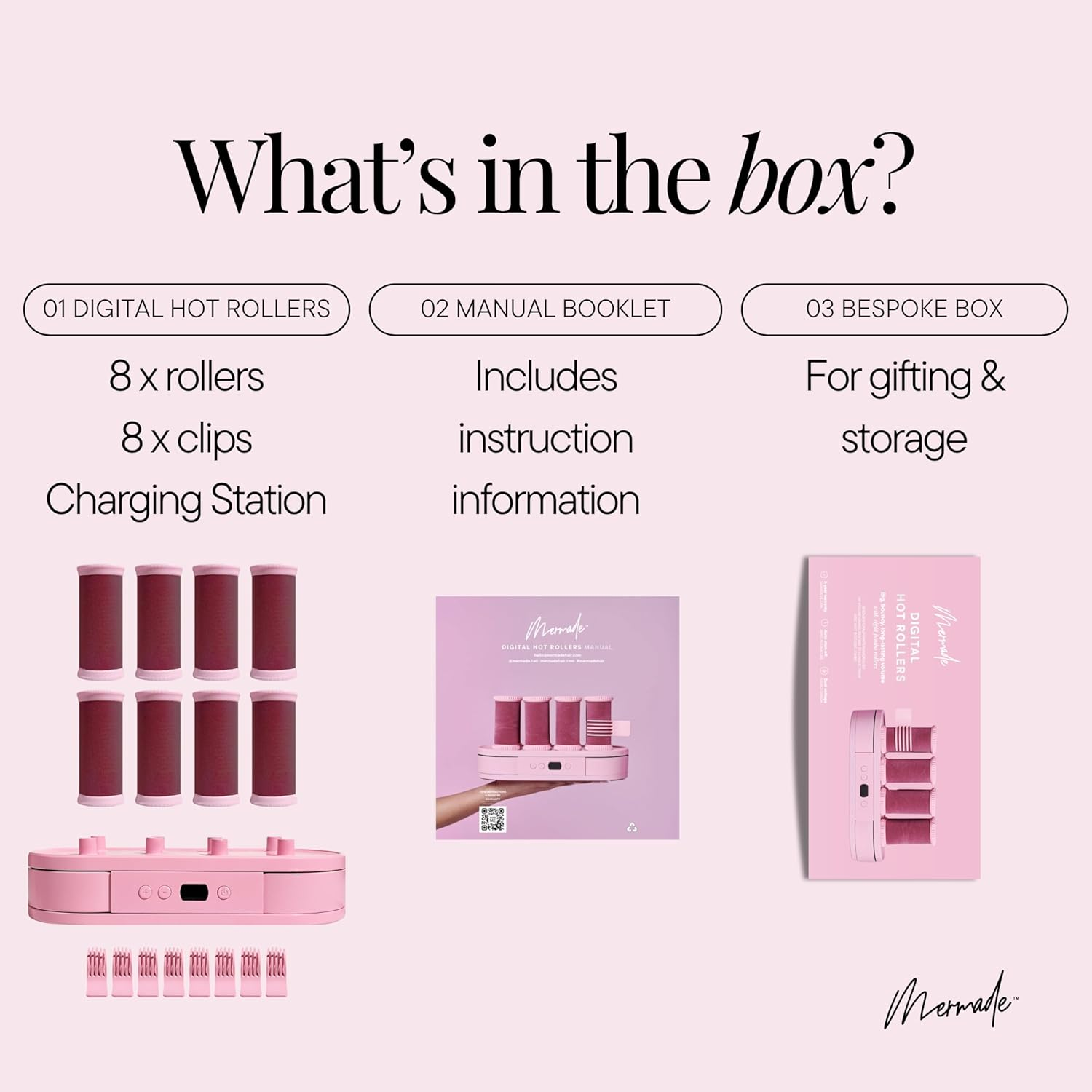 Mermade Hair Digital Hot Rollers image number 1