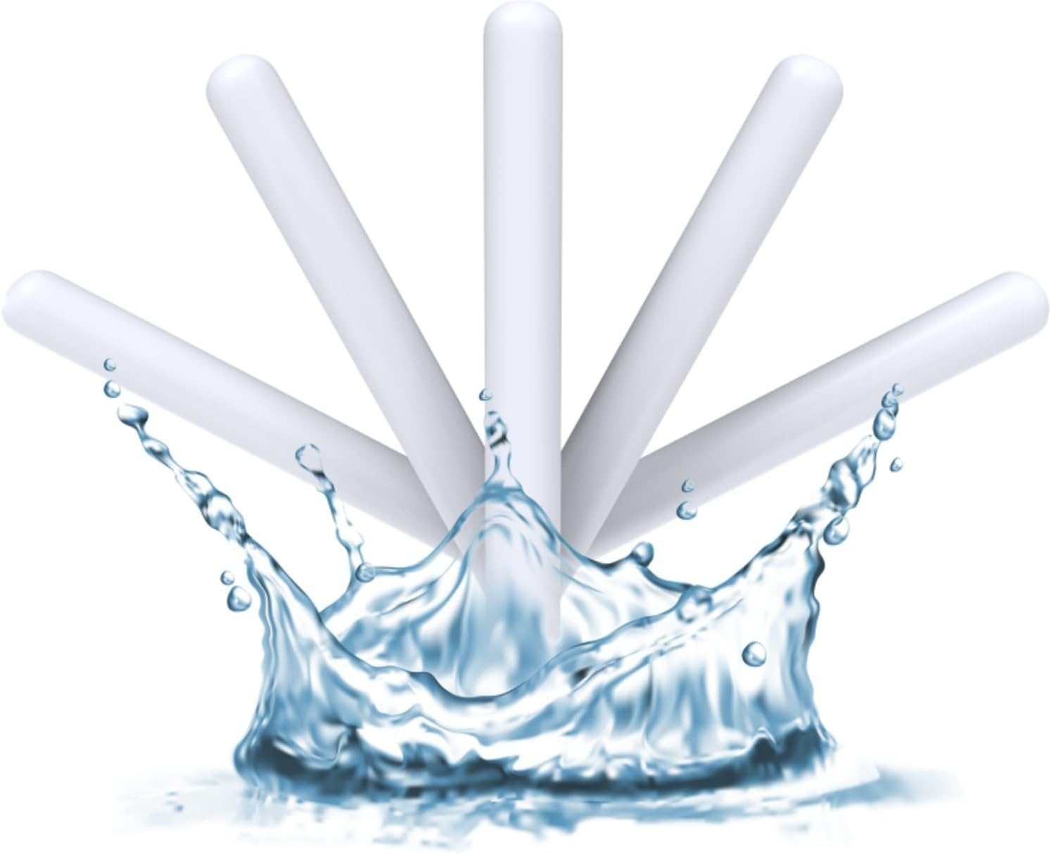 5 Pieces Drying Sticks Dryer Rod for Silicone Toys Cleaning Tools with a Heating Stick 3.5Ft Long Cable image number 4