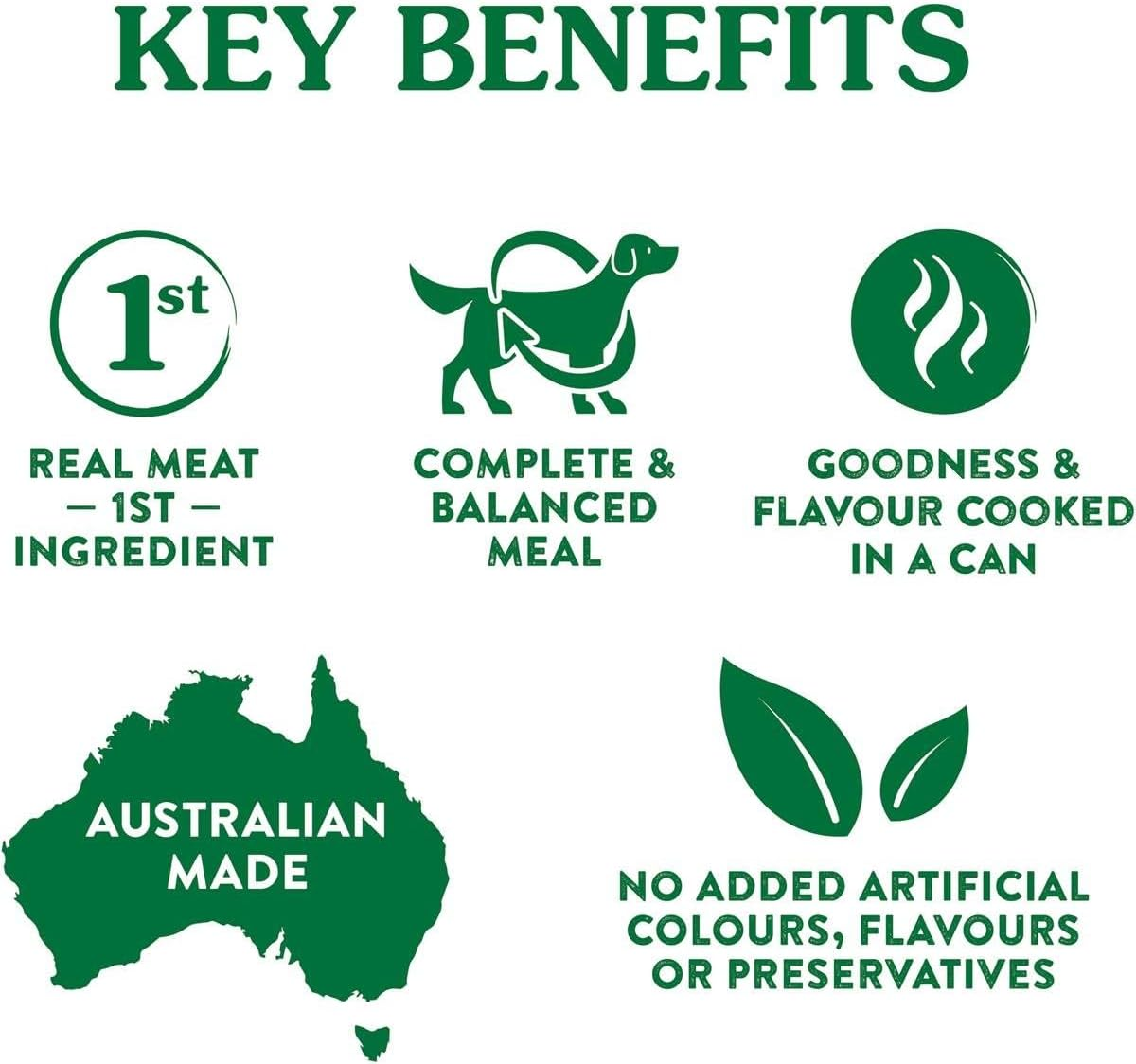 Nature'S Gift Casserole Adult Kangaroo and Vegetables Wet Dog Food 700 G image number 2