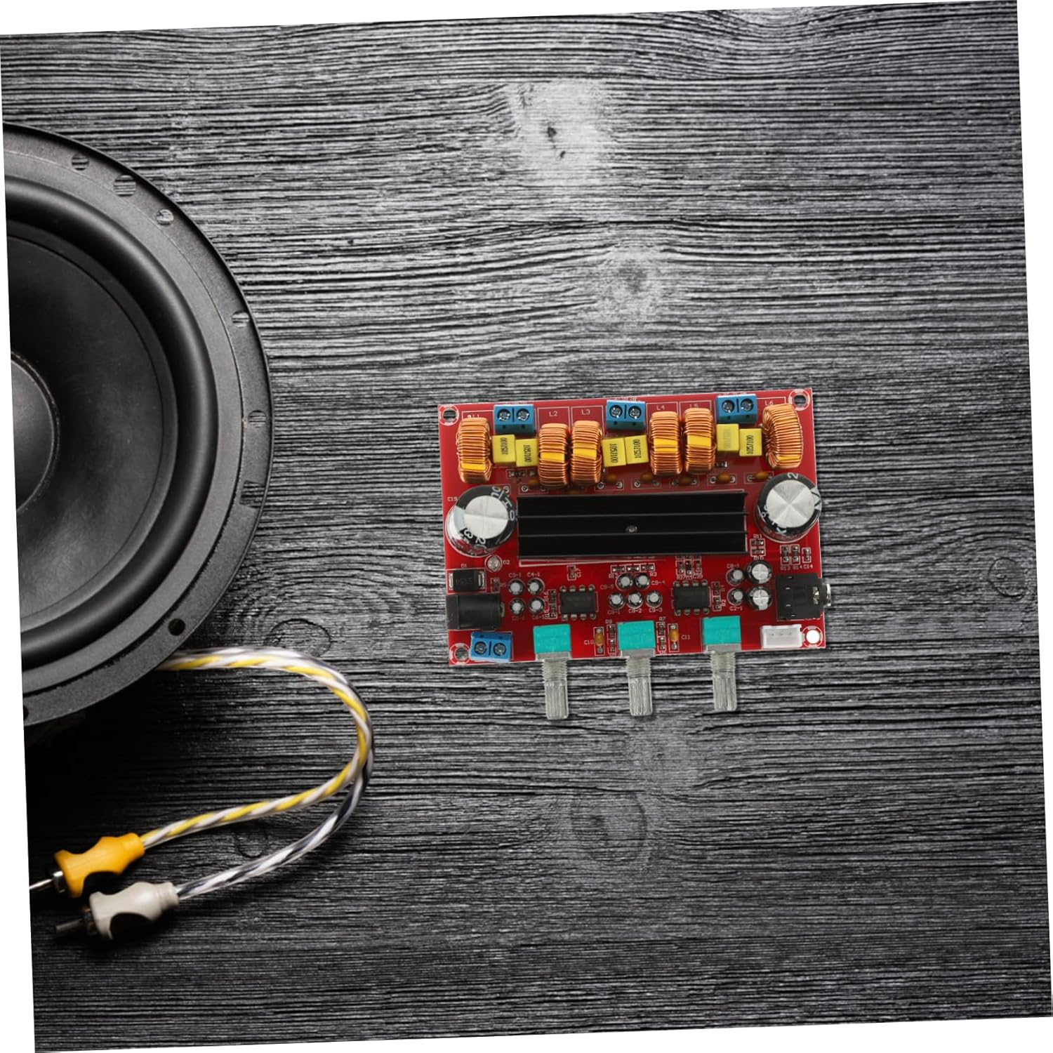 HOMSFOU Channel Amplifier Board Audio Amplifier Module for Home -Fi Audio System image number 1