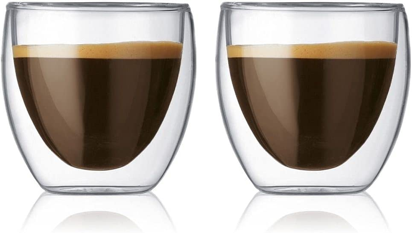 Bodum Double Wall Glass, Pavina 6 Pcs, 80Ml, 4557-10 image number 4