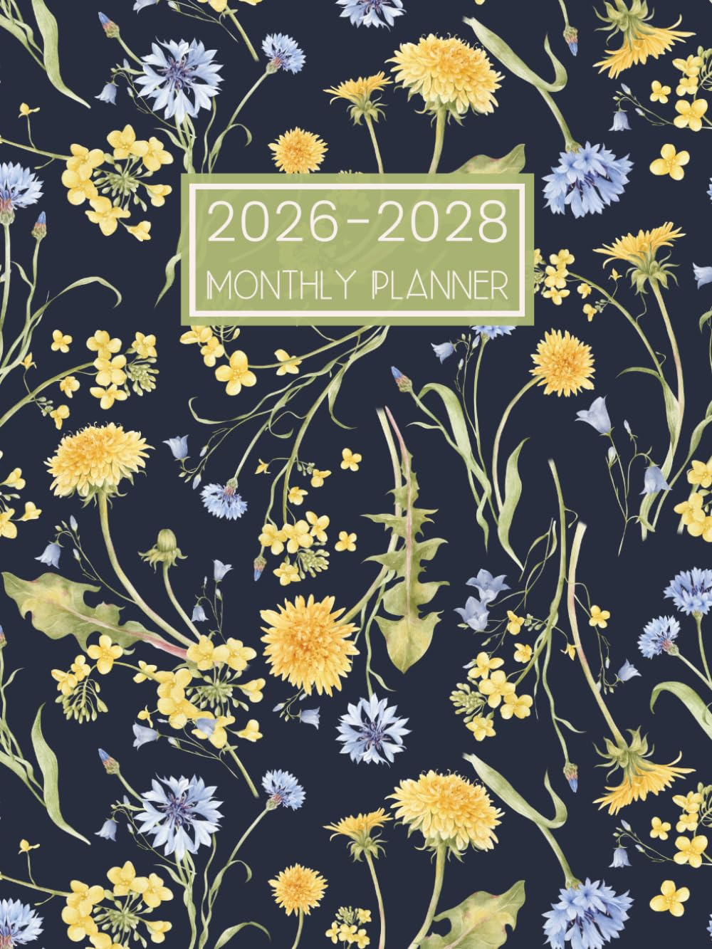 Monthly Planner 2026-2028: Three Years Calendar from January 26 to December 28 - Two Pages per Month || 36 Months Appointment Book with Holidays & Inspirational Quotes || Large Size - Canada Edition