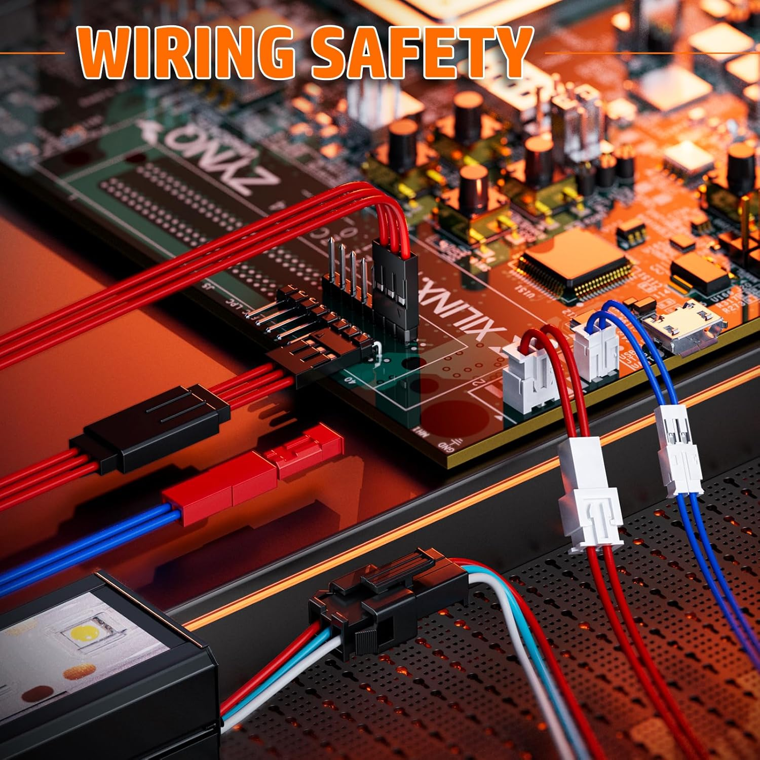 PEBA Micro Connector Pin Crimping Tool 0.03-0.5Mm&sup2; 32-20AWG Ratcheting Crimper for 2.0Mm, 2.5Mm, 2.54Mm, 3.0Mm Pitch JST PH, Dupont, Open Barrel Connectors, D-Sub, Suits Molex, JST, JAE image number 3