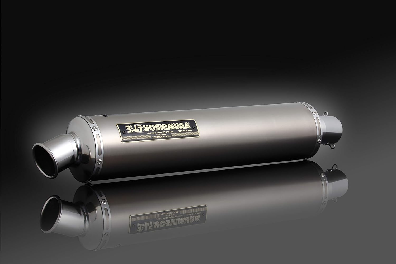 Yoshimura Slip-On CB400SF/SB Revo (08-13) CB400SF (14-22) CB400SB (14-22) Cyclone Government Approved Titanium Cover 110-458-5480 image number 3