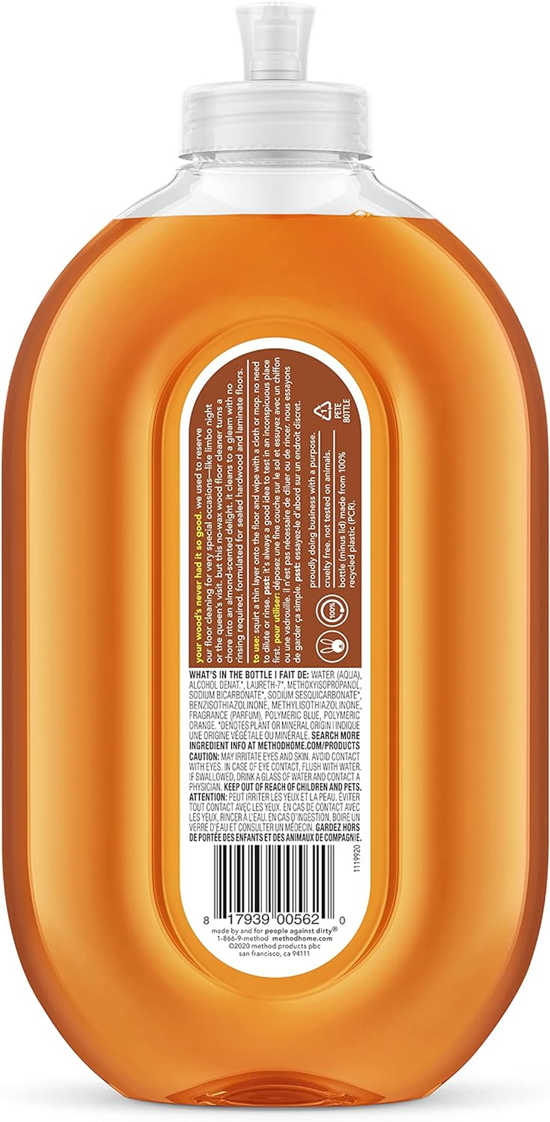 Method Squirt + Mop Hardwood Floor Cleaner, Almond, 25 Ounce, 1 Pack, Packaging May Vary image number 5