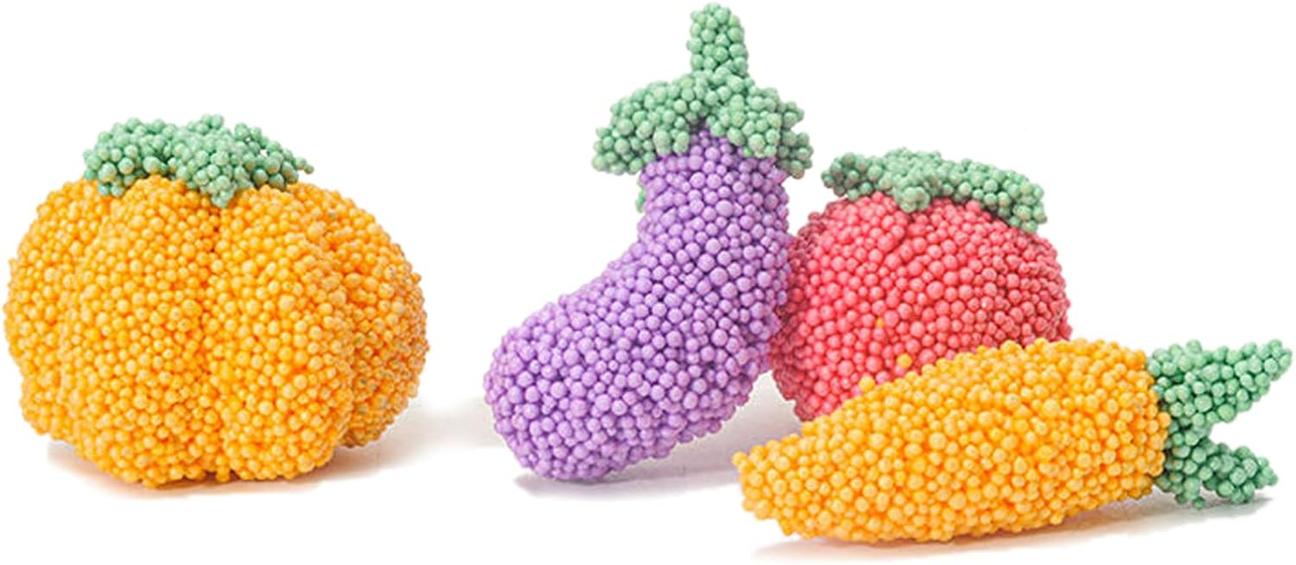 Mikoom Floam 6 Colors Fun Foam for Toddlers Giant Foam Clay image number 4