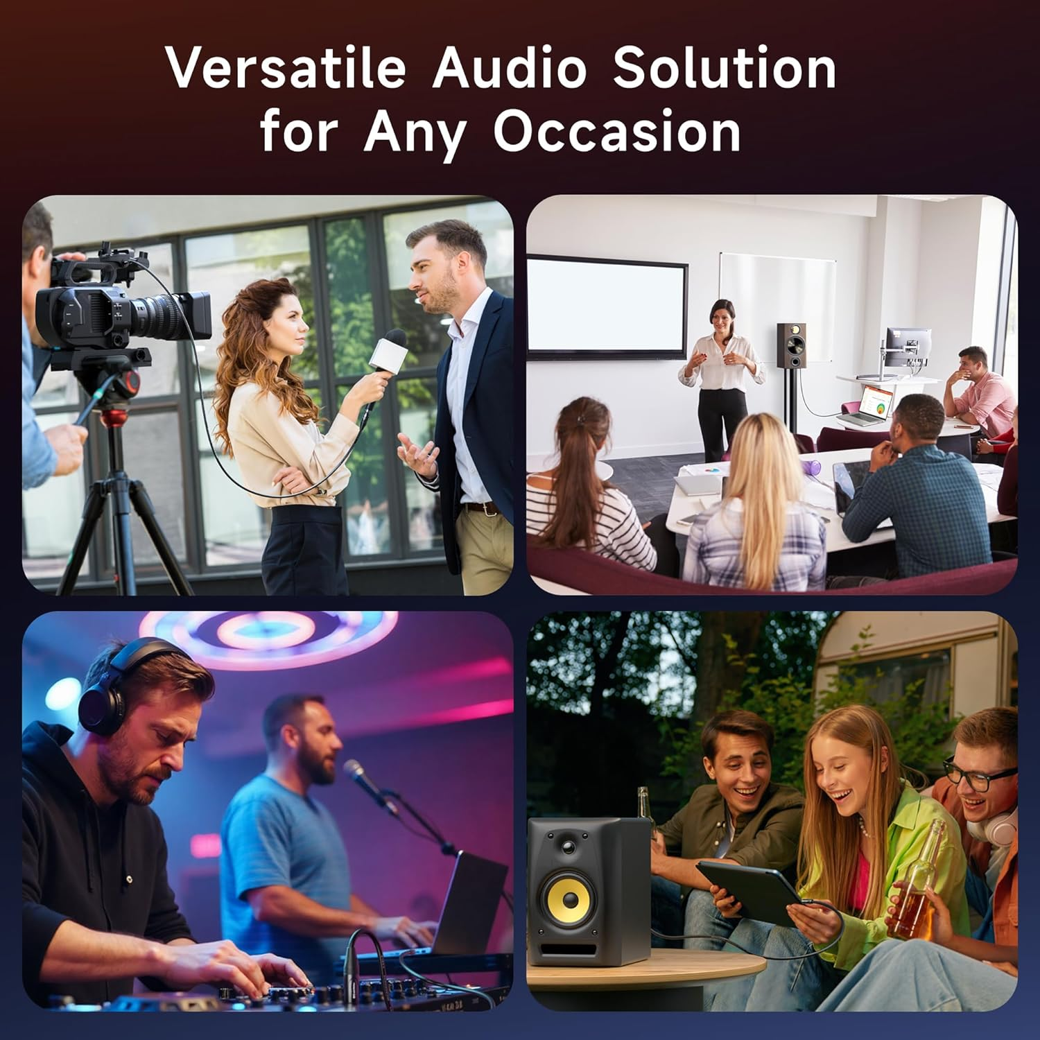 Cable Matters Unbalanced 3.5Mm to XLR Cable - 1.8M, Male to Female XLR to 3.5Mm Jack Audio Cable image number 4