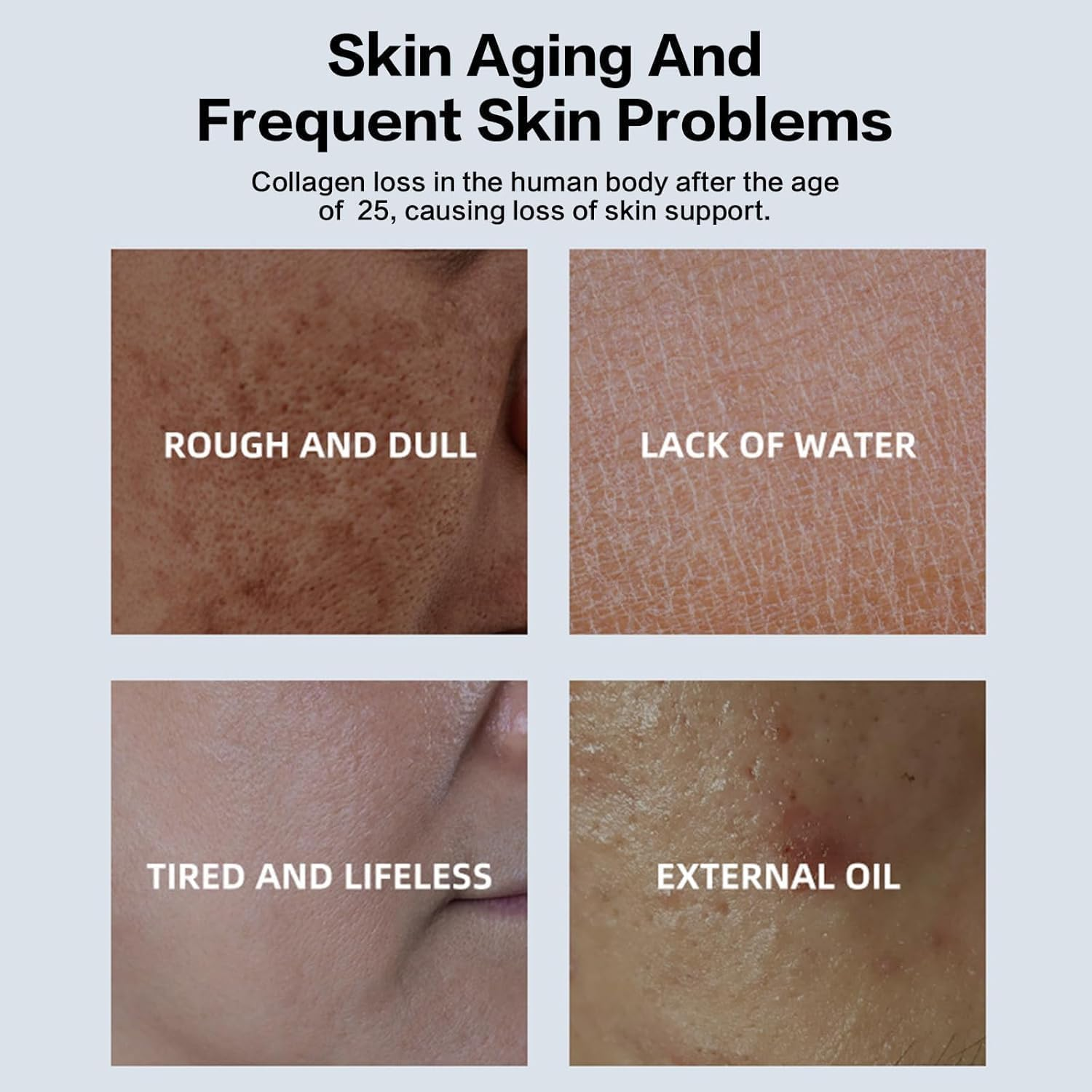 Deep Collagen Wrinkle Lifting Mask 4Pcs, Facial Masks for Overnight Firming and Hydration - Pure Collagen Films for Enhanced Skin Elasticity Firming and Moisturizing image number 5