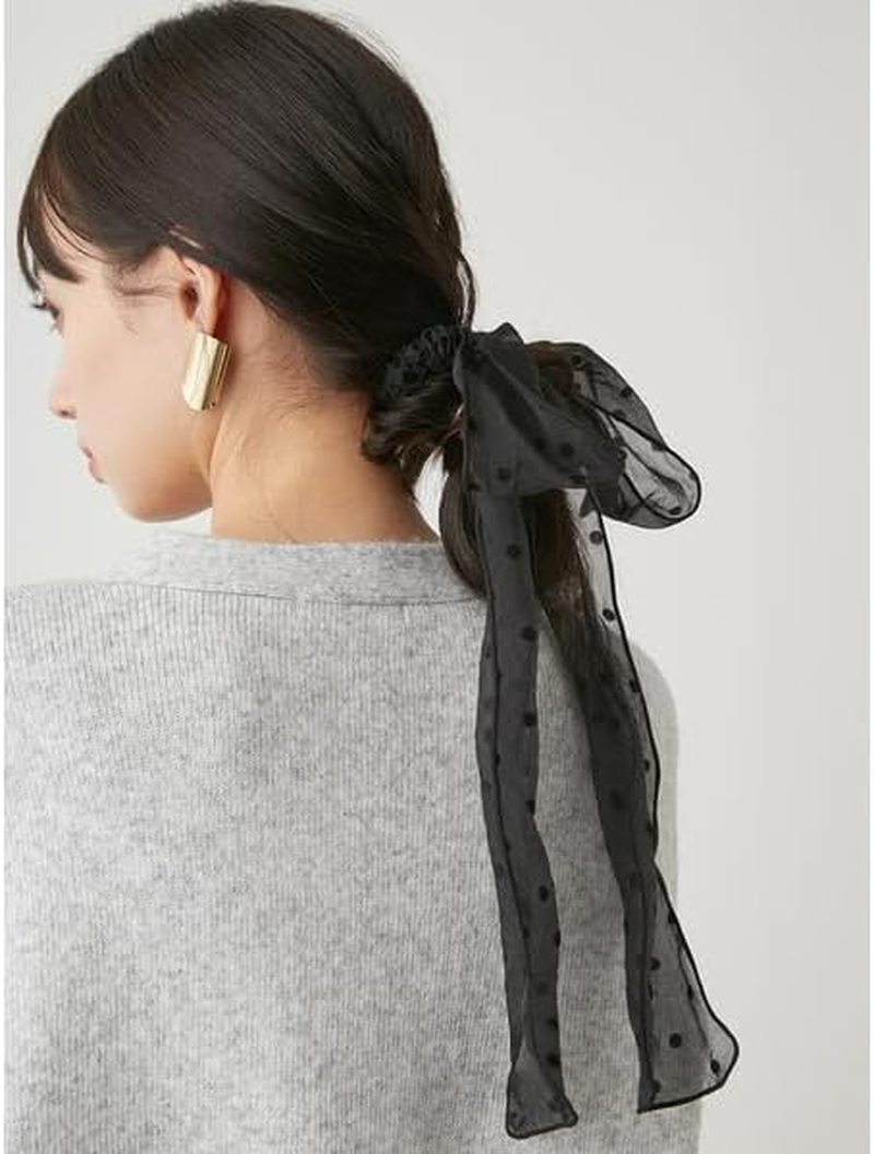 Snidel Barrier Ribbon Scrunchie, B, F image number 1