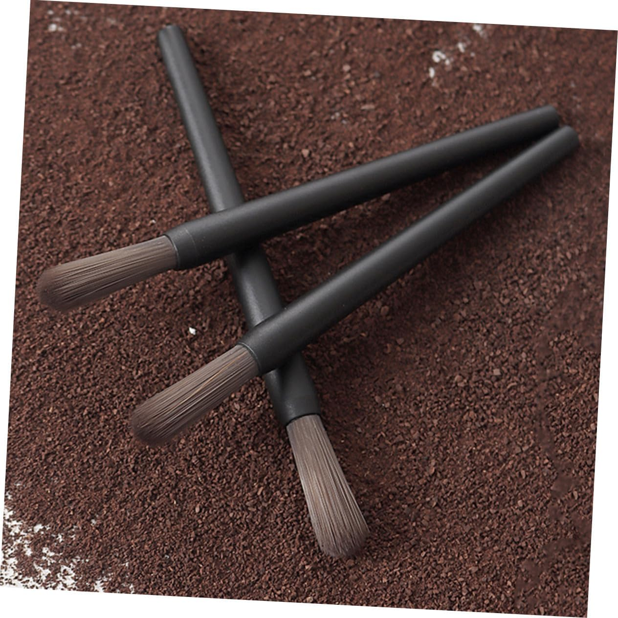 BIUDECO Small Portable Coffee Cleaning Brush with Fine Bristles Gentle Handle Convenient Espresso Machine and Grinder Cleaner for Coffee Grounds Tea Powder Sugar Baking Use image number 5