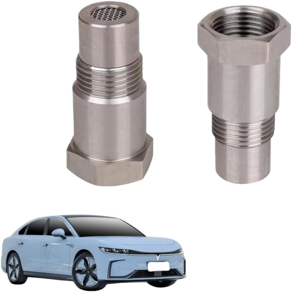 Guoguiming 2PCS M 18X1.5 Oxygen O2 Sensor Spacer Adapter, Easy Installation for Car Owners & Mechanics, Adapter - Automotive Tools Equipment, Catalytic Converter Fix Check Engine Light Accessories image number 4