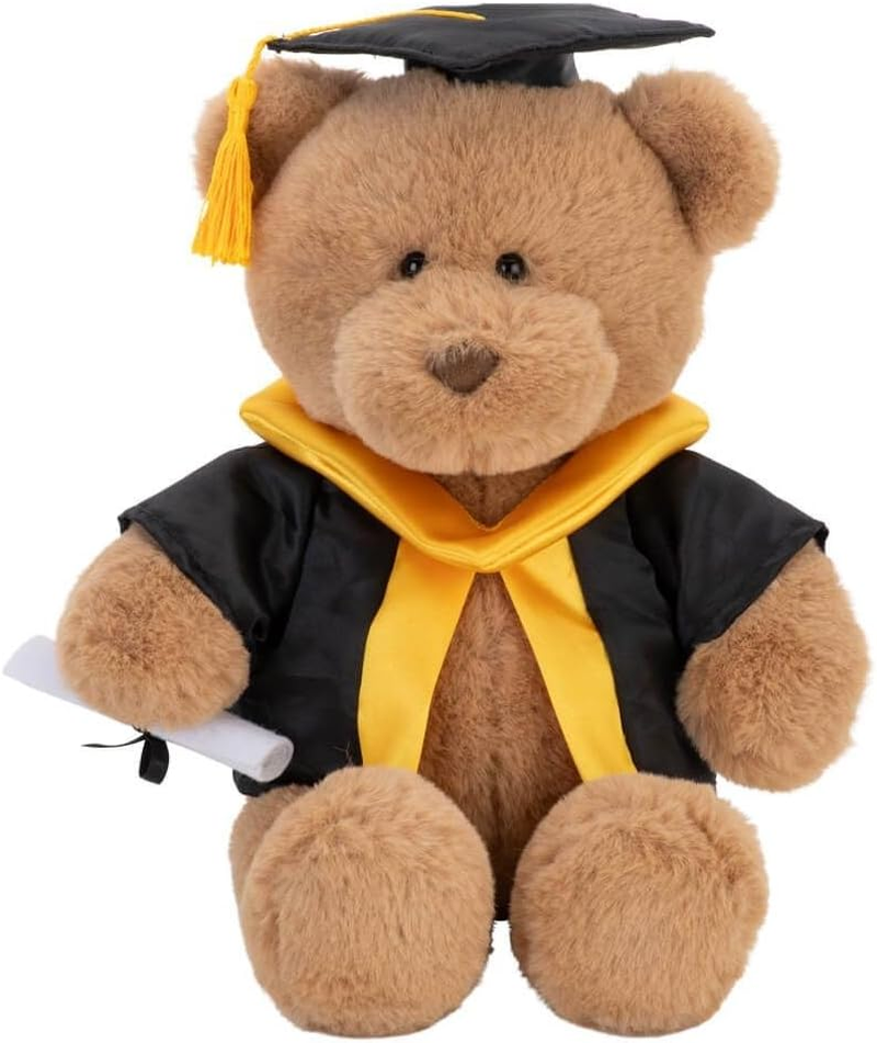 With Heart Medium Graduation Bear Plush Toy with Scroll, 24 Cm Size image number 2