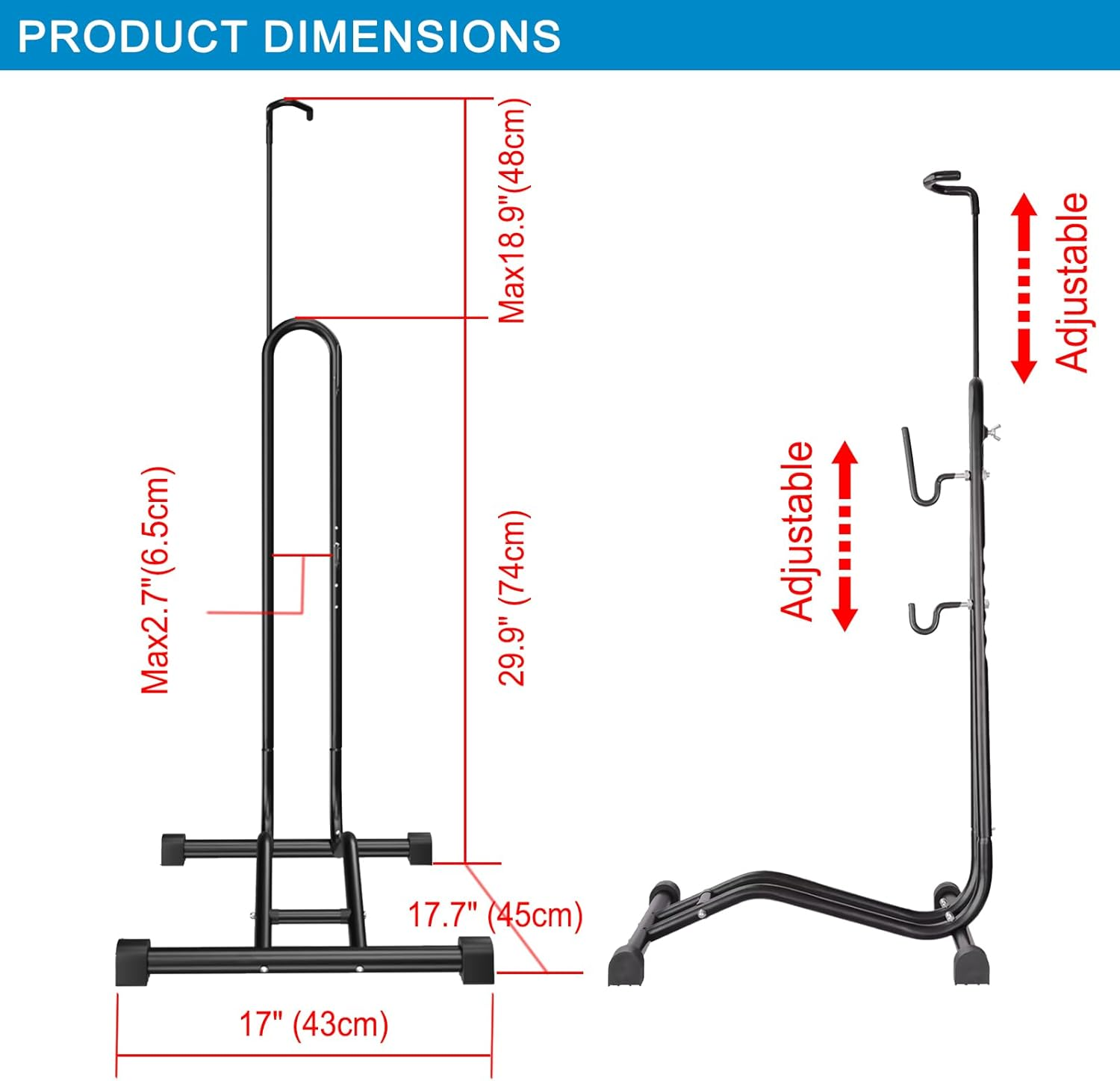 Bike Stand Freestanding Bicycle Stand Space Saving Vertical Bike Storage for Mountain/Road/Kids Bike. Bicycle Floor Parking for Indoor/Outdoor. Bike Rack for Maintenance 3 in 1 Repair Stand.