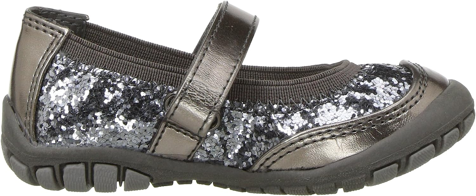 Kenneth Cole Reaction Baby Girls' Leave My Bark 2 (Toddler) - Pewter - 5 Infant image number 5