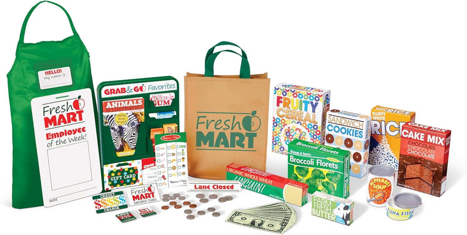 Melissa and Doug - Fresh Mart Grocery Store Companion Collection image number 1