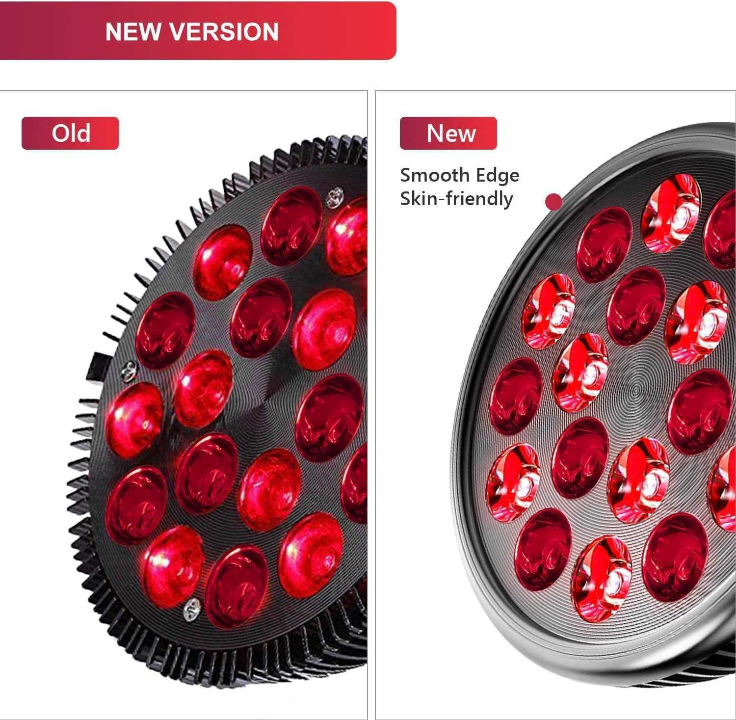 Gala Tech Red Light Therapy Device with Adjustable Stand - Detachable 54W High Power Red Lamp with 660Nm & 850Nm Near-Infrared Combo Wavelength Bulb with Adjustable Stand. Infrared Light Device for Men and Women image number 6